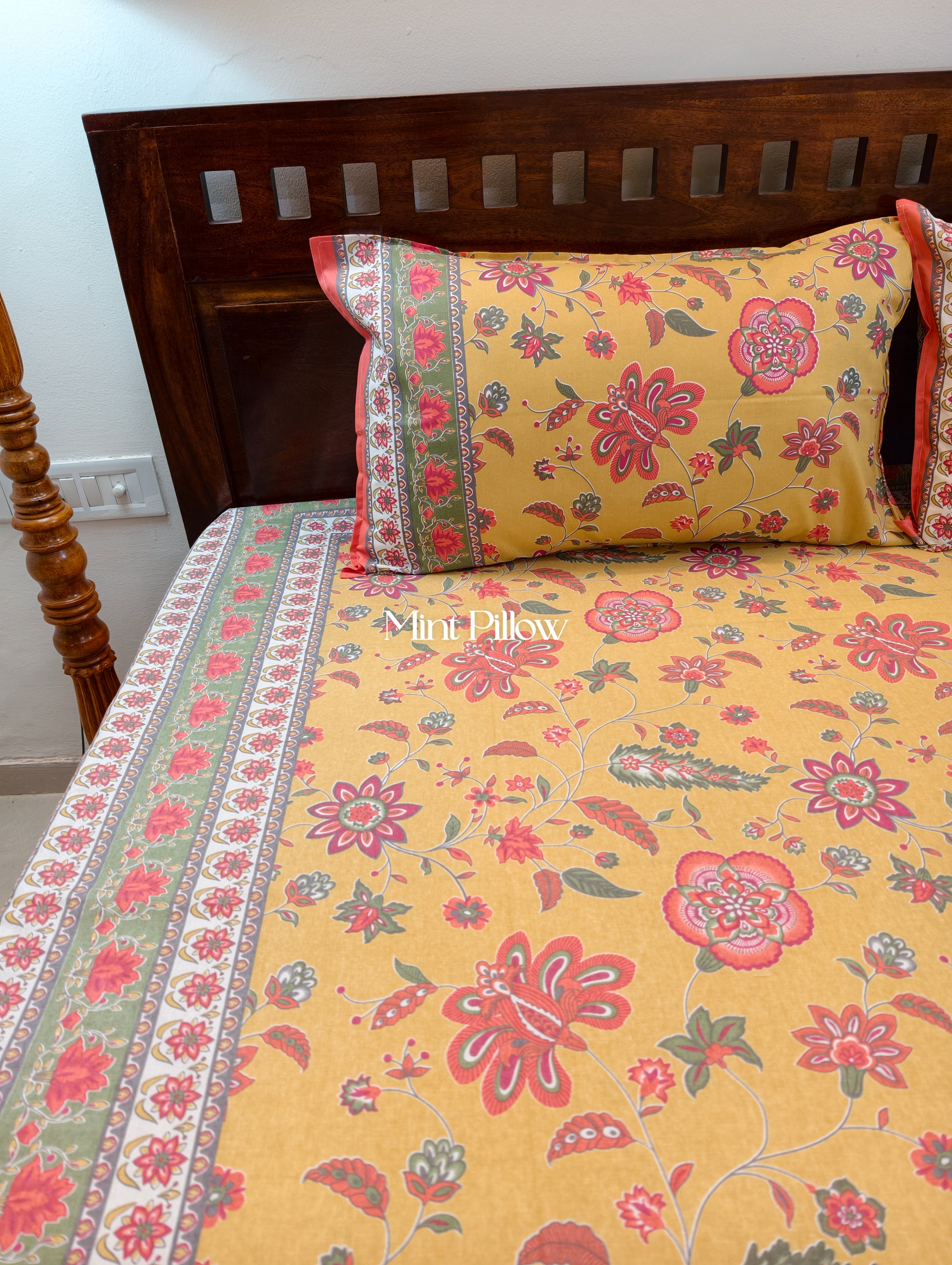 King/Queen Size Regular Bedsheet