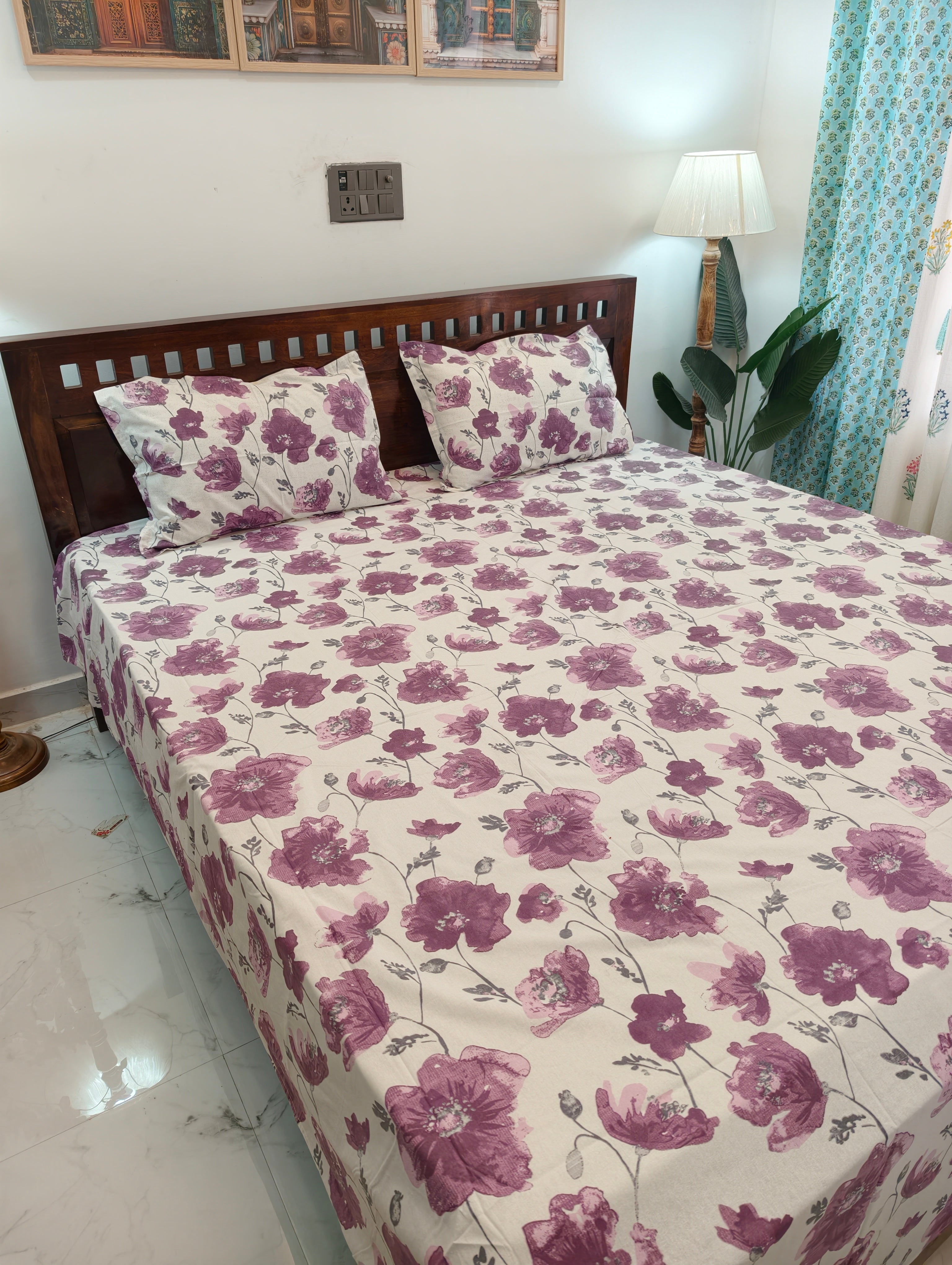 King/Queen Size Regular Bedsheet