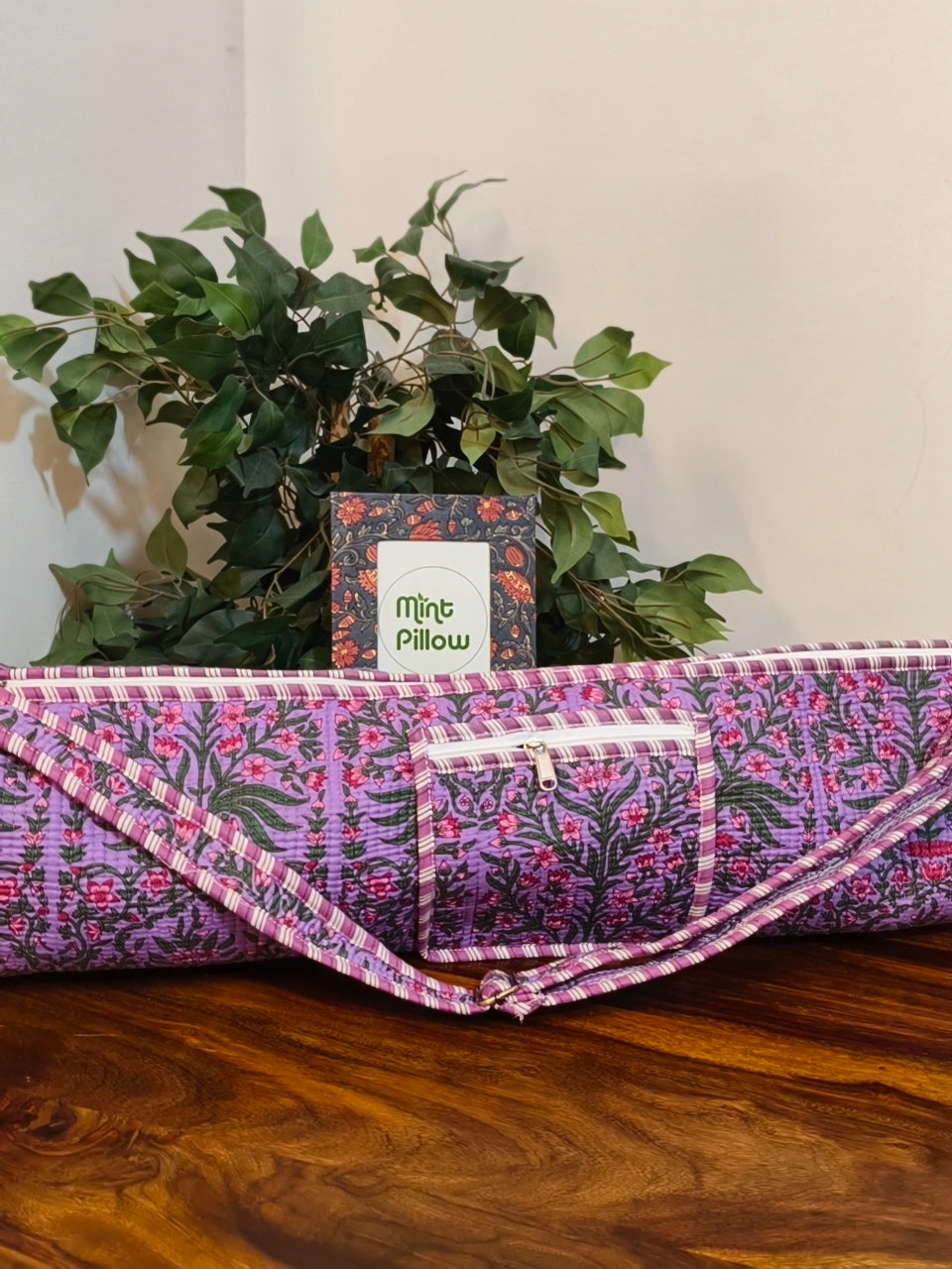 Handmade Jaipuri Print Yoga Mat Bag