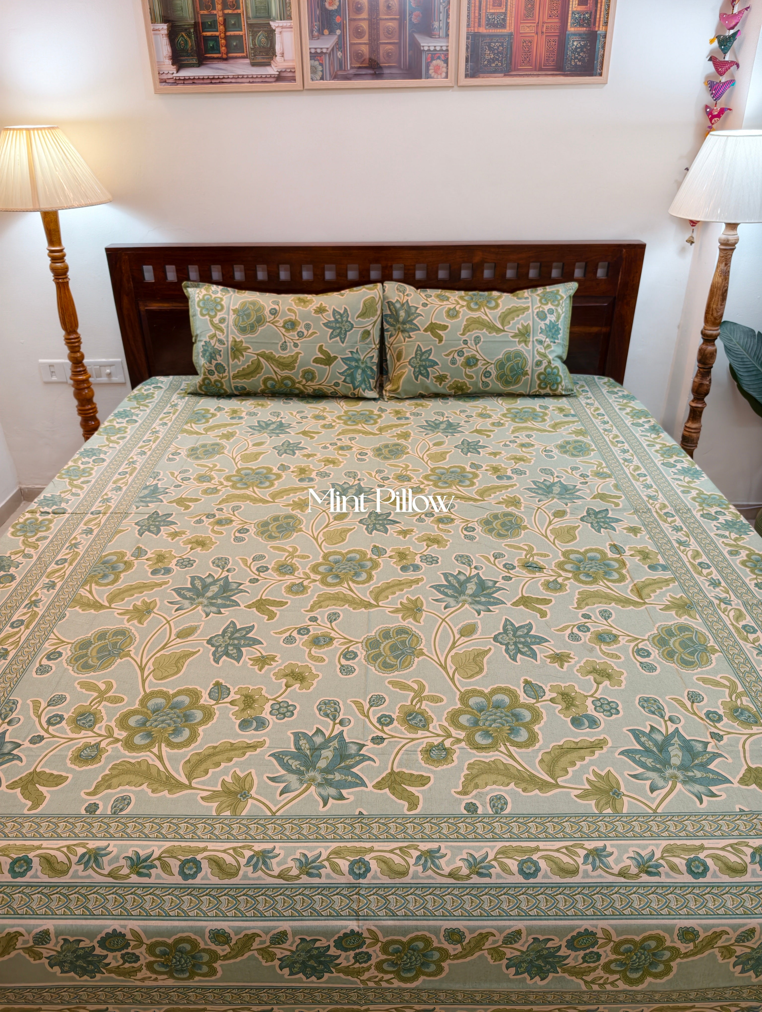 King/Queen Size Regular Bedsheet