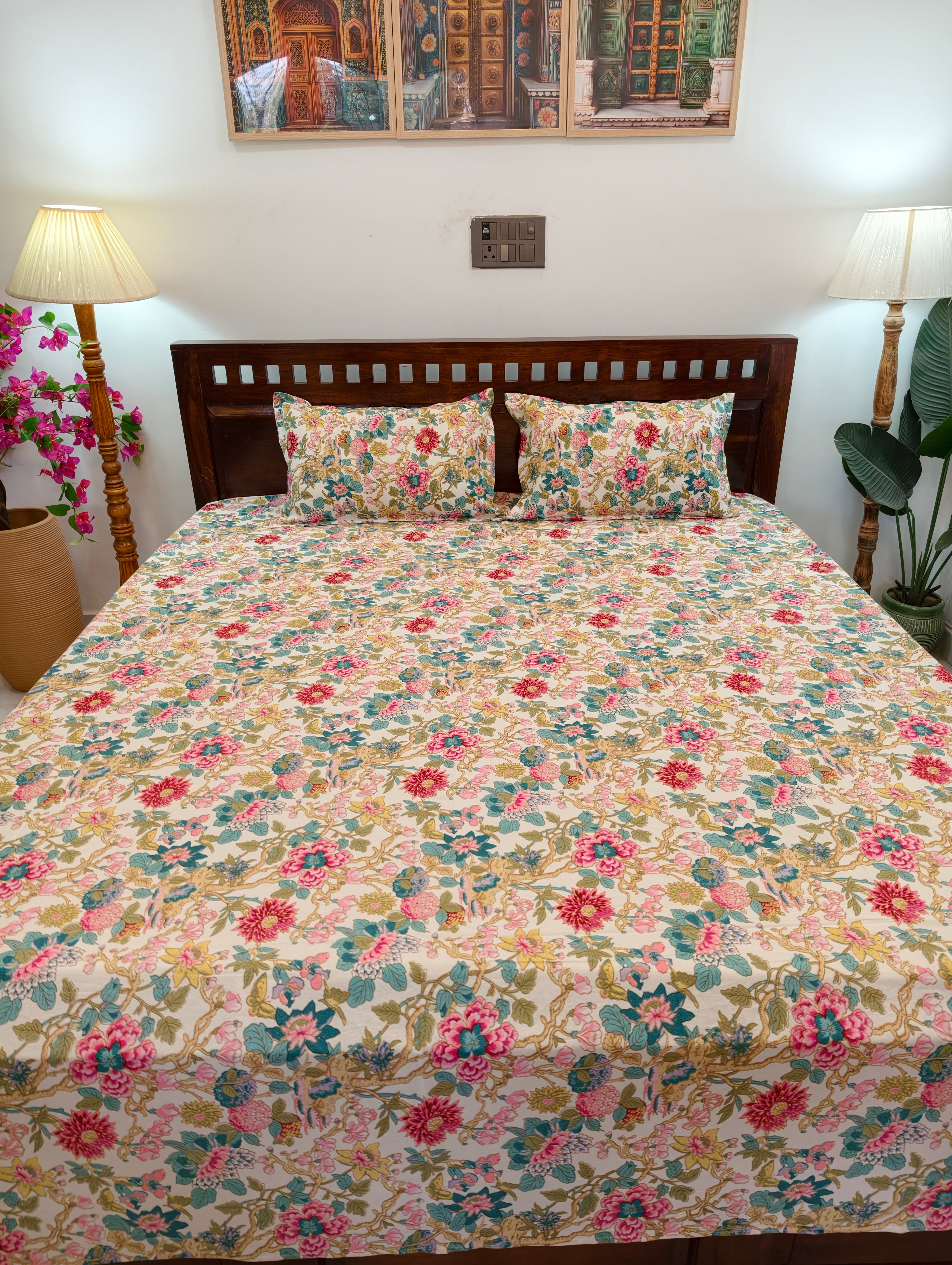 King/Queen Size Regular Bedsheet