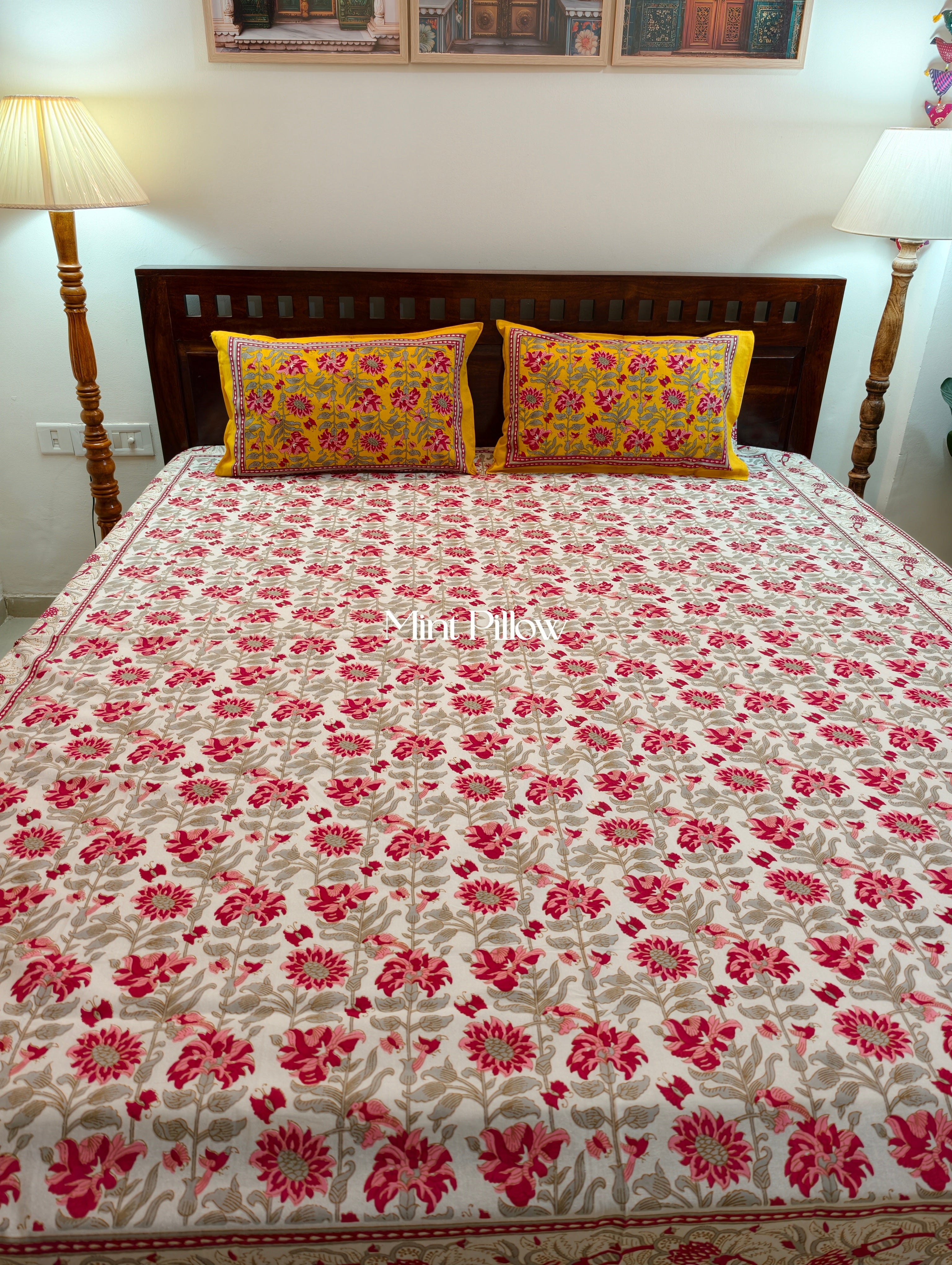 King/Queen Size Regular Bedsheet