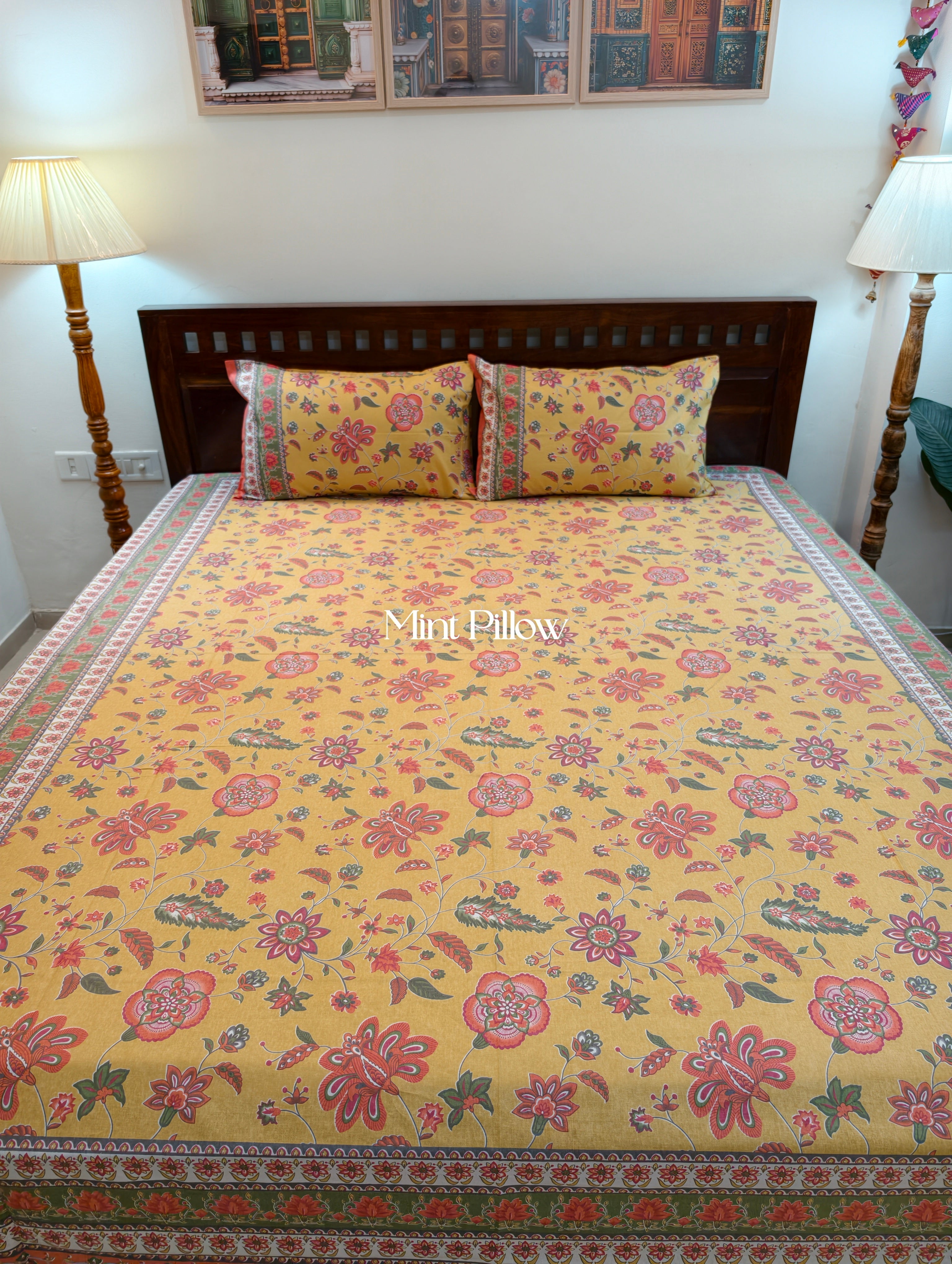 King/Queen Size Regular Bedsheet