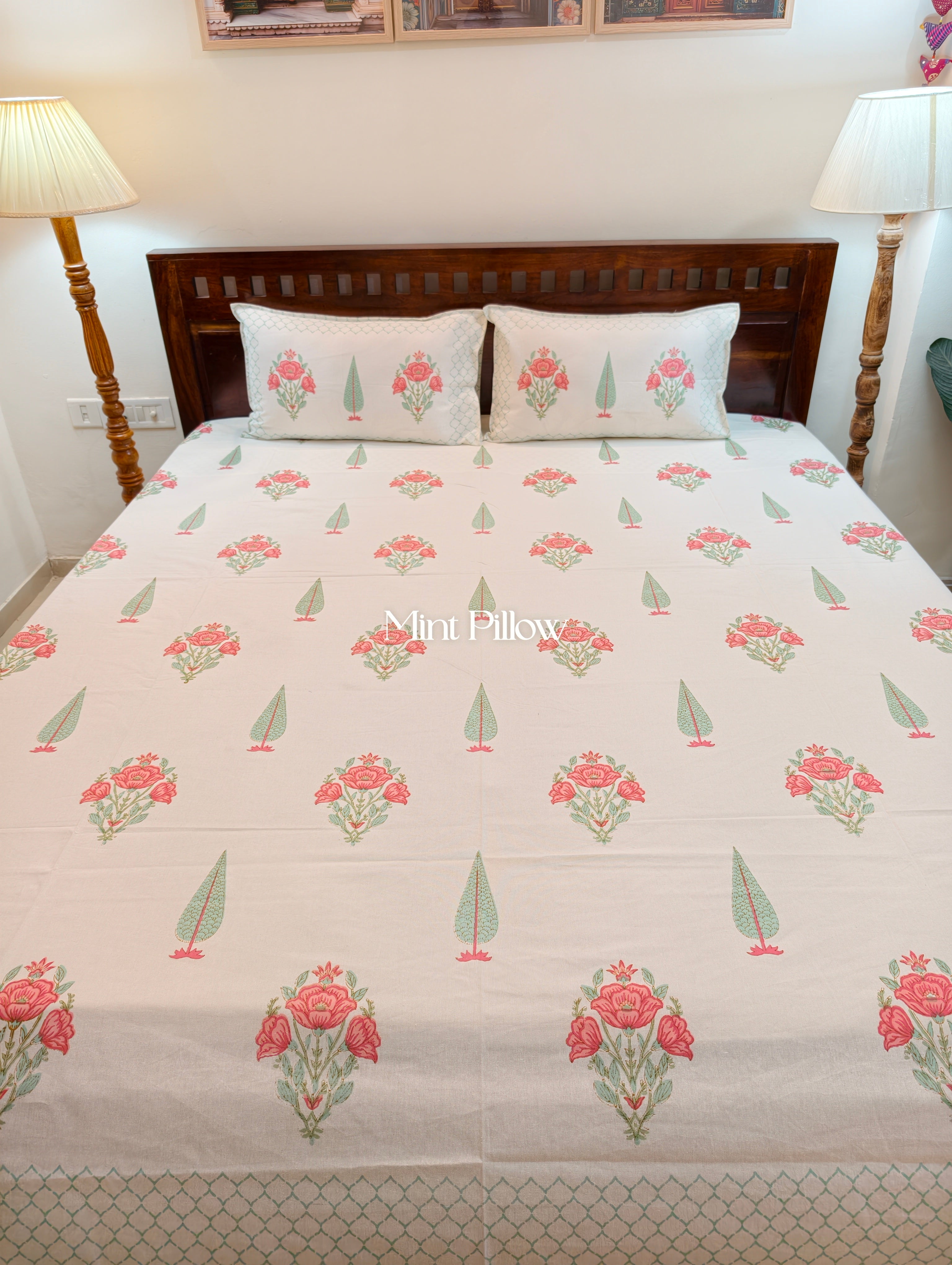 King/Queen Size Regular Bedsheet