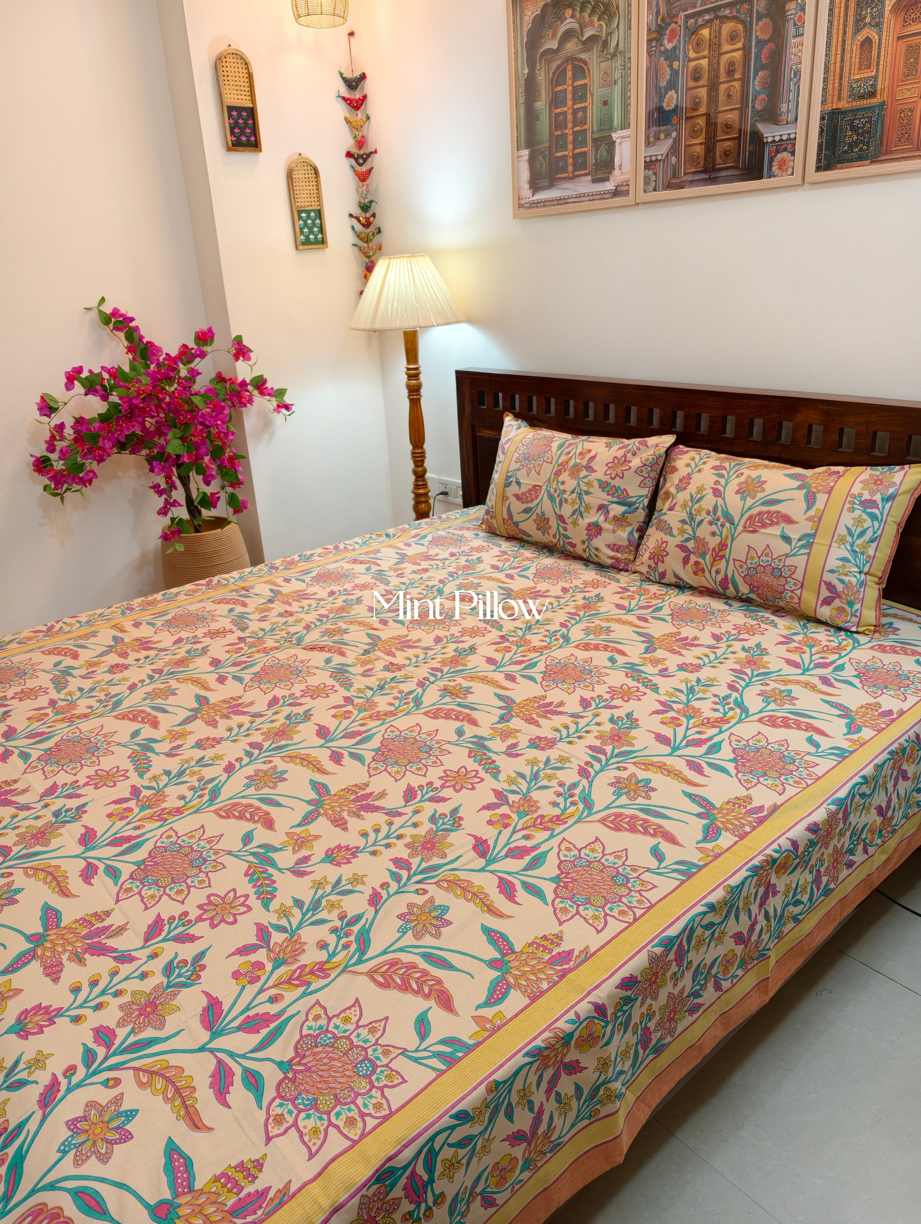 King/Queen Size Regular Bedsheet