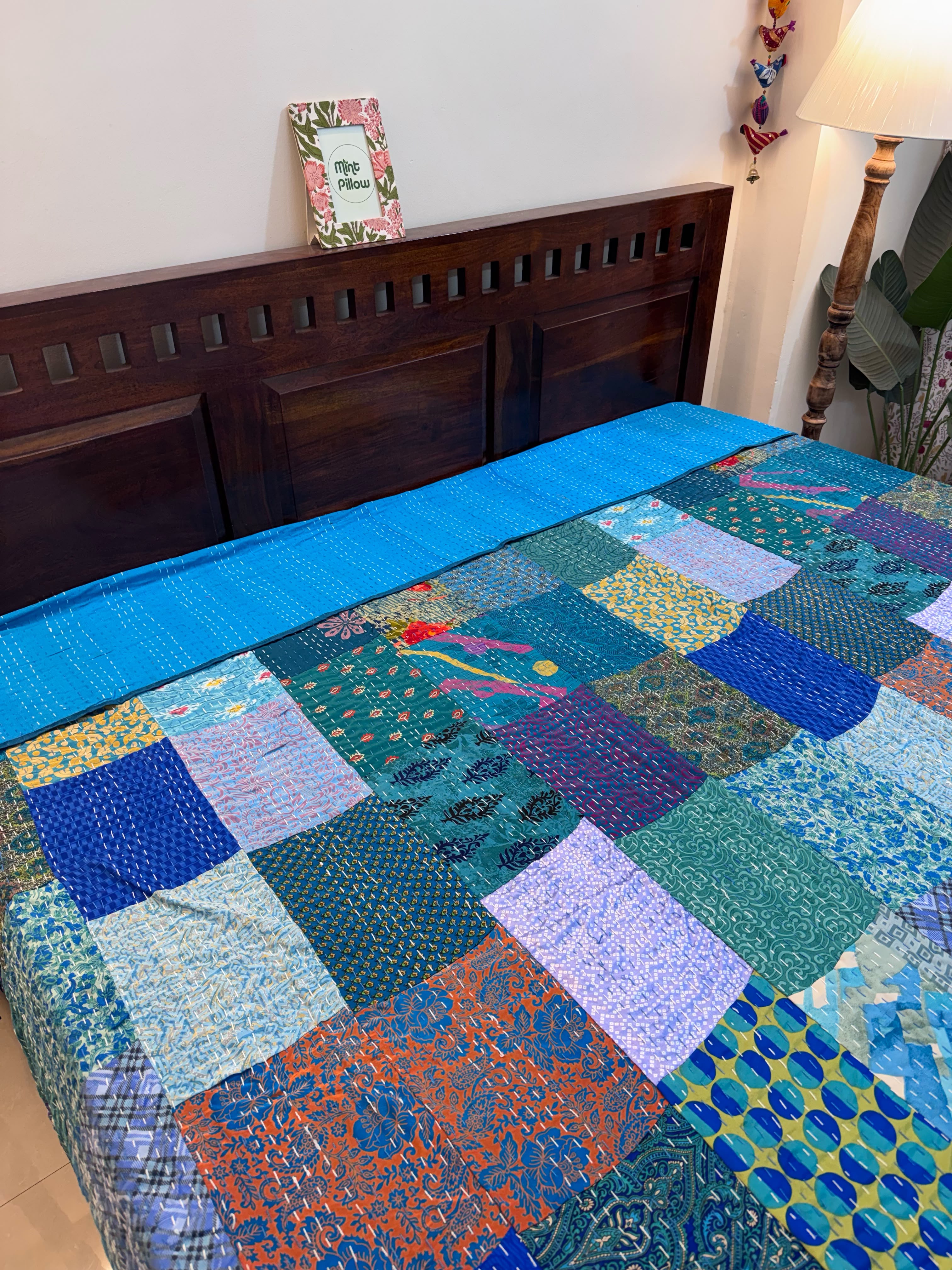Kantha Bedcover 108 x108