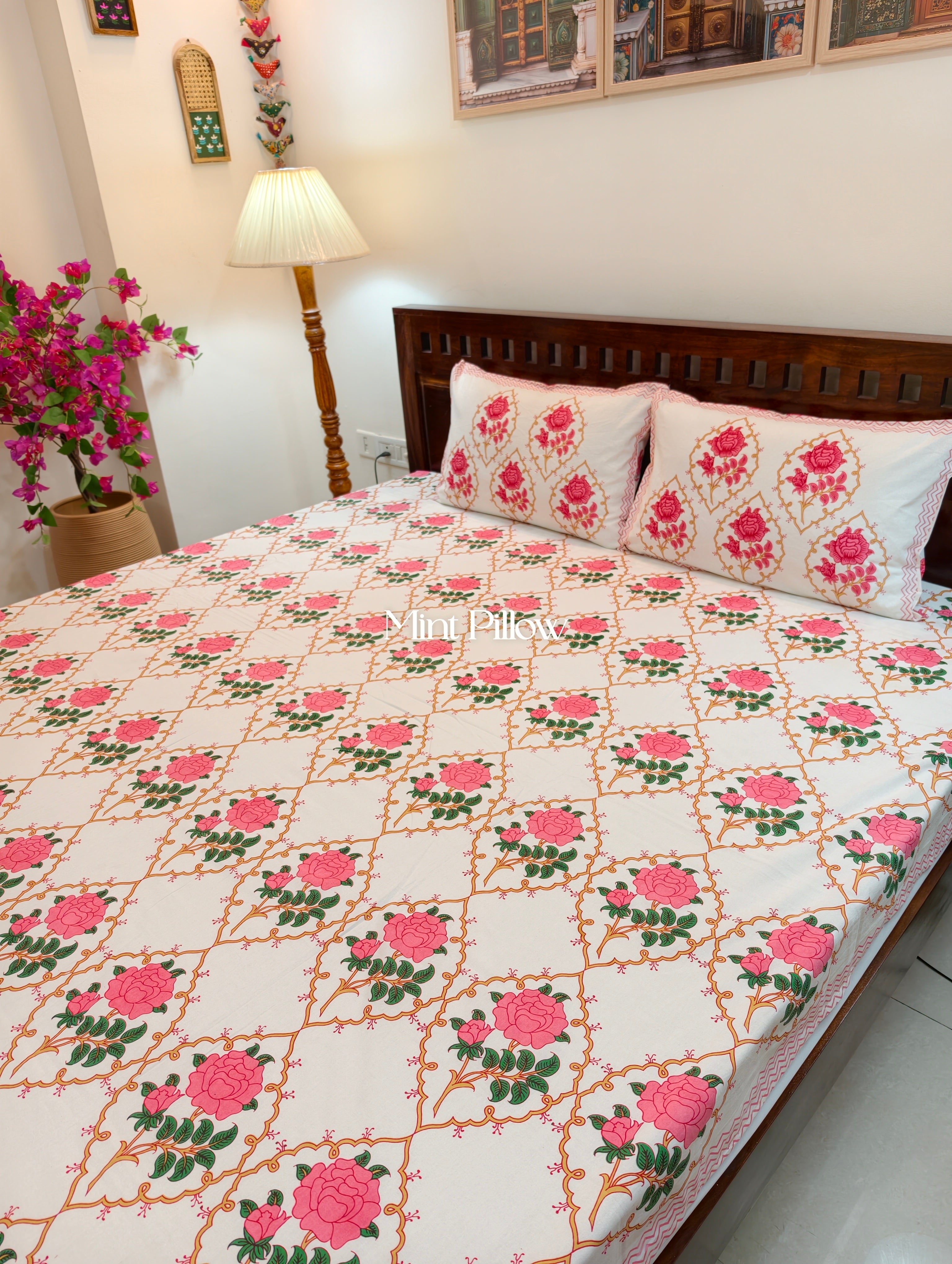 King/Queen Size Regular Bedsheet