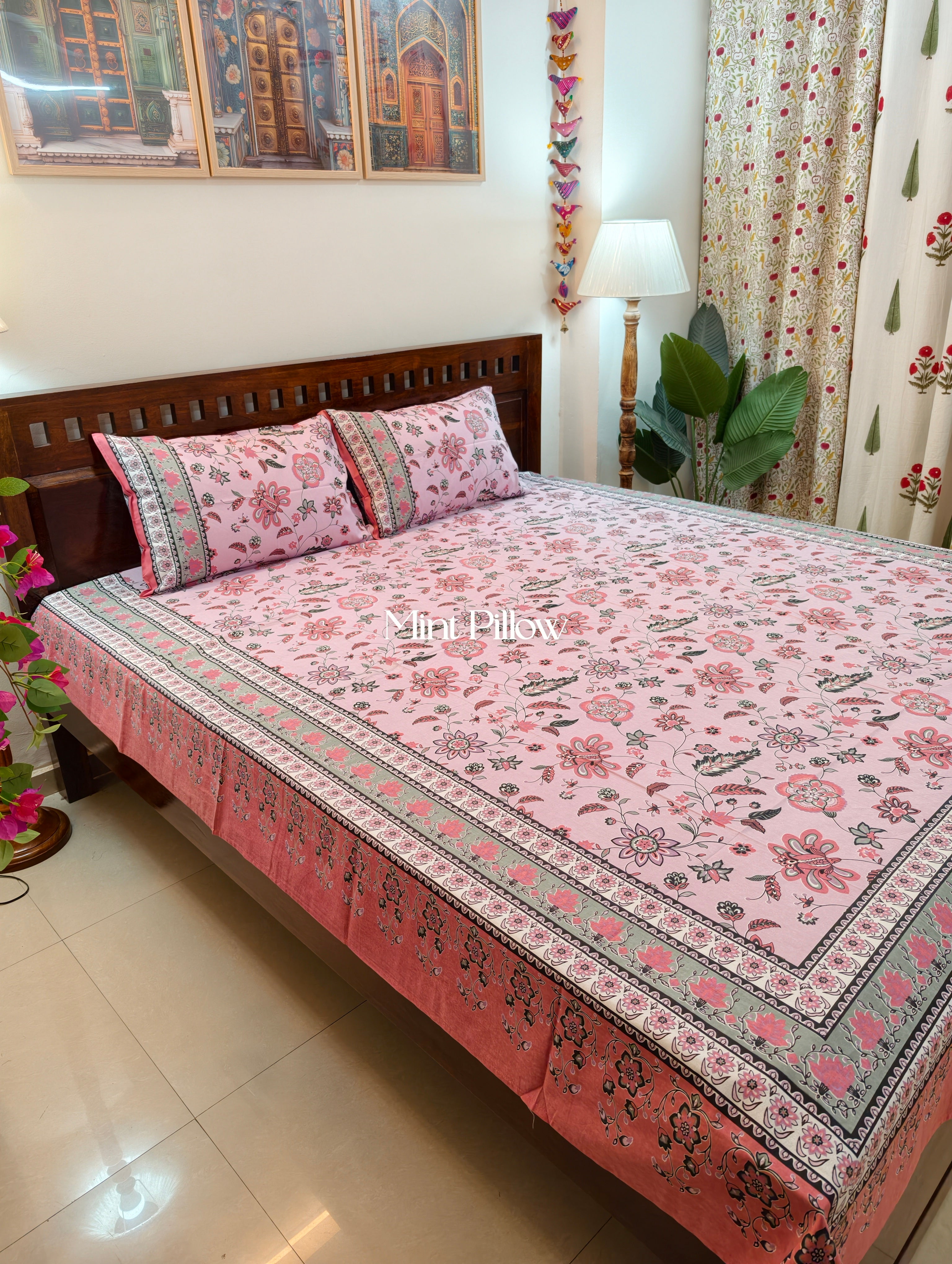 King/Queen Size Regular Bedsheet