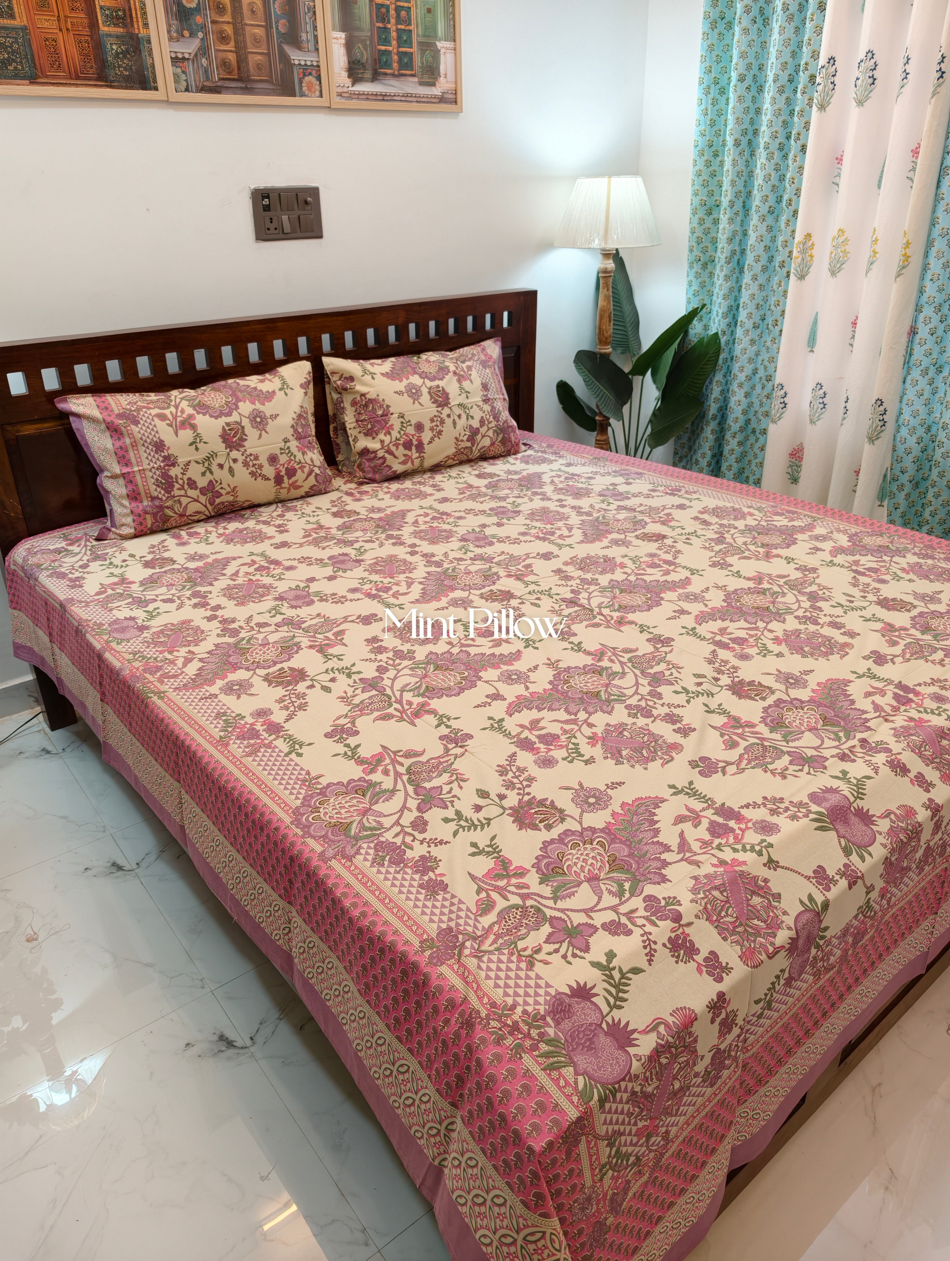 King/Queen Size Regular Bedsheet