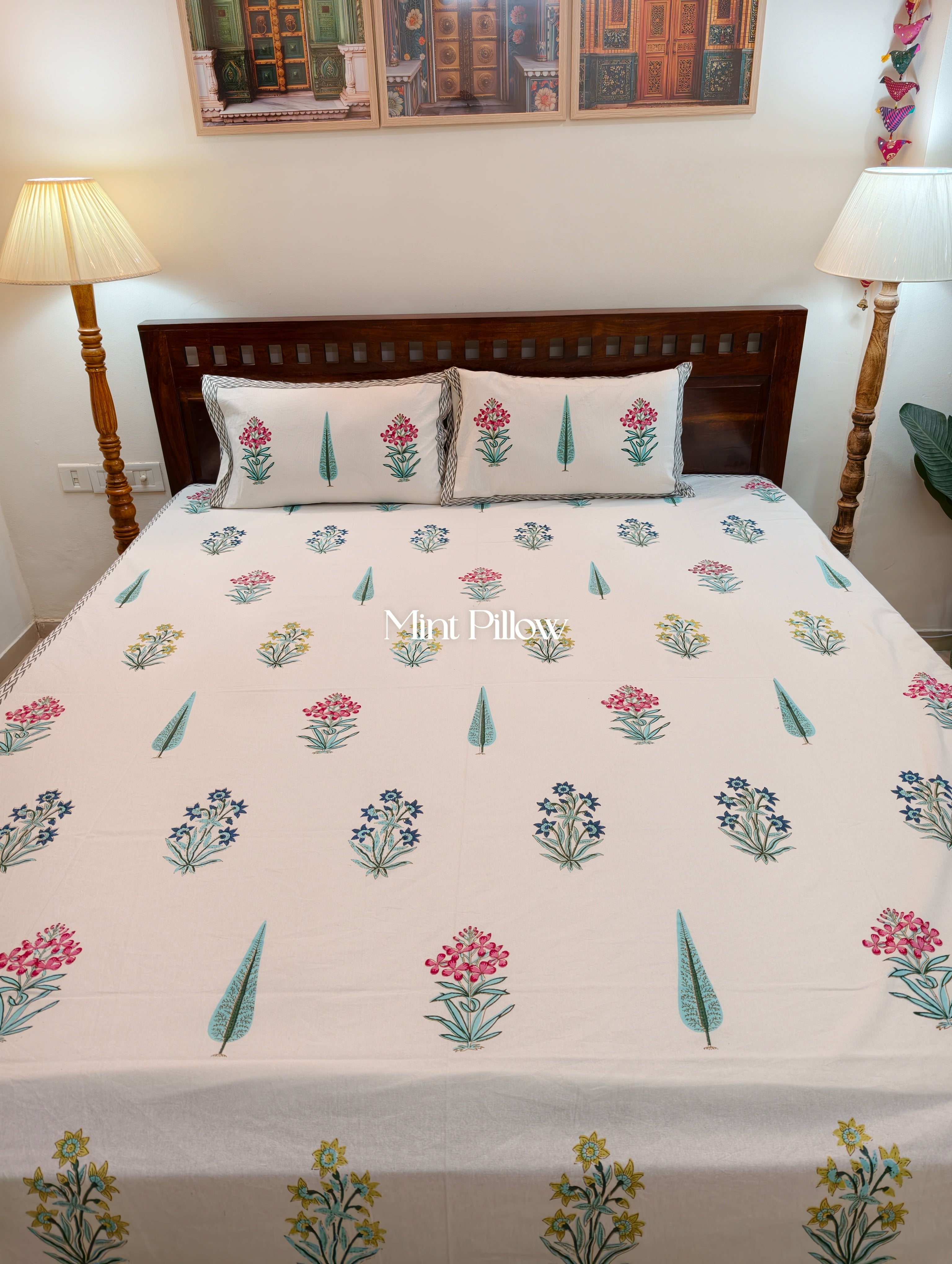 King/Queen Size Regular Bedsheet