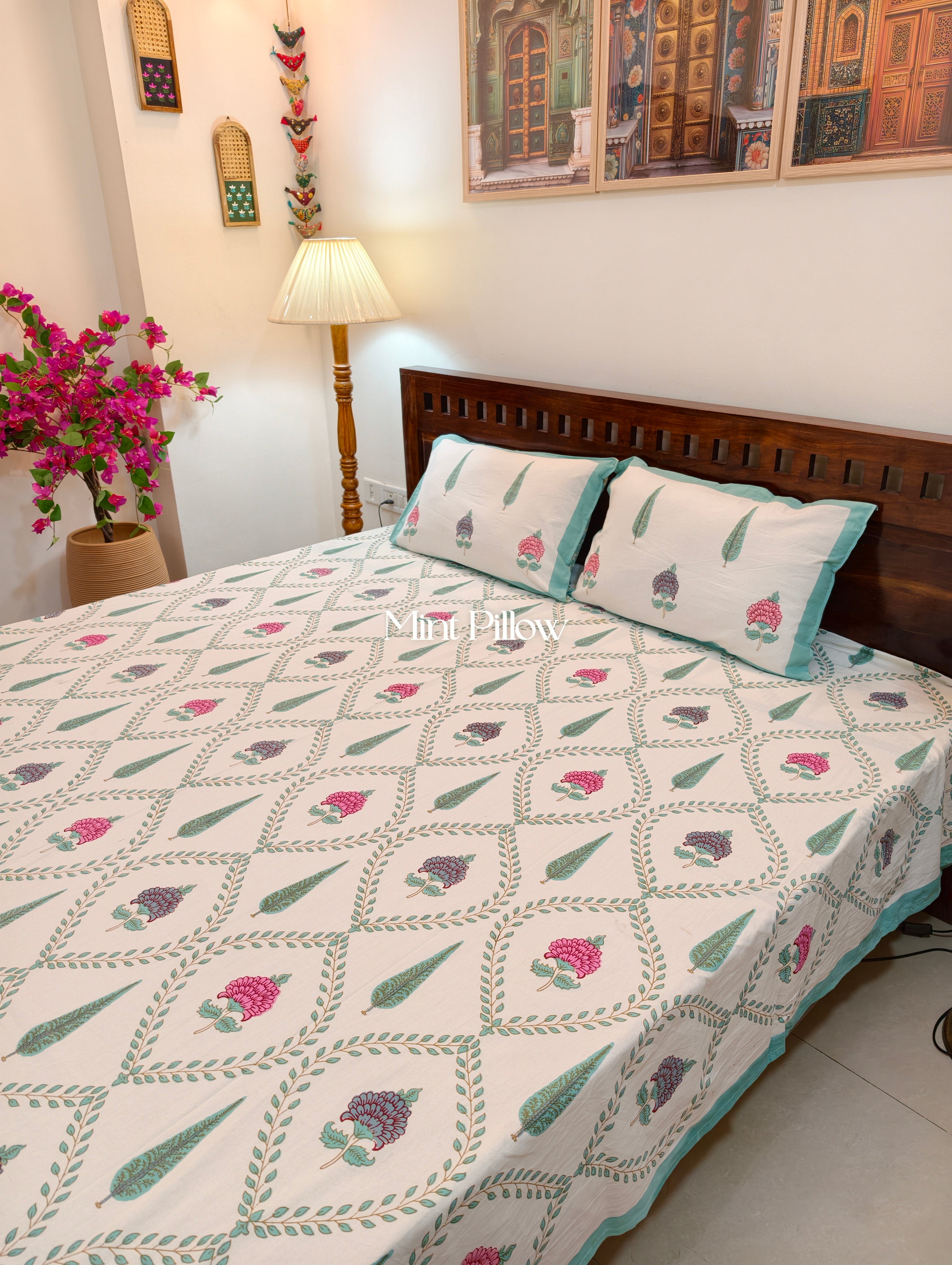 King/Queen Size Regular Bedsheet