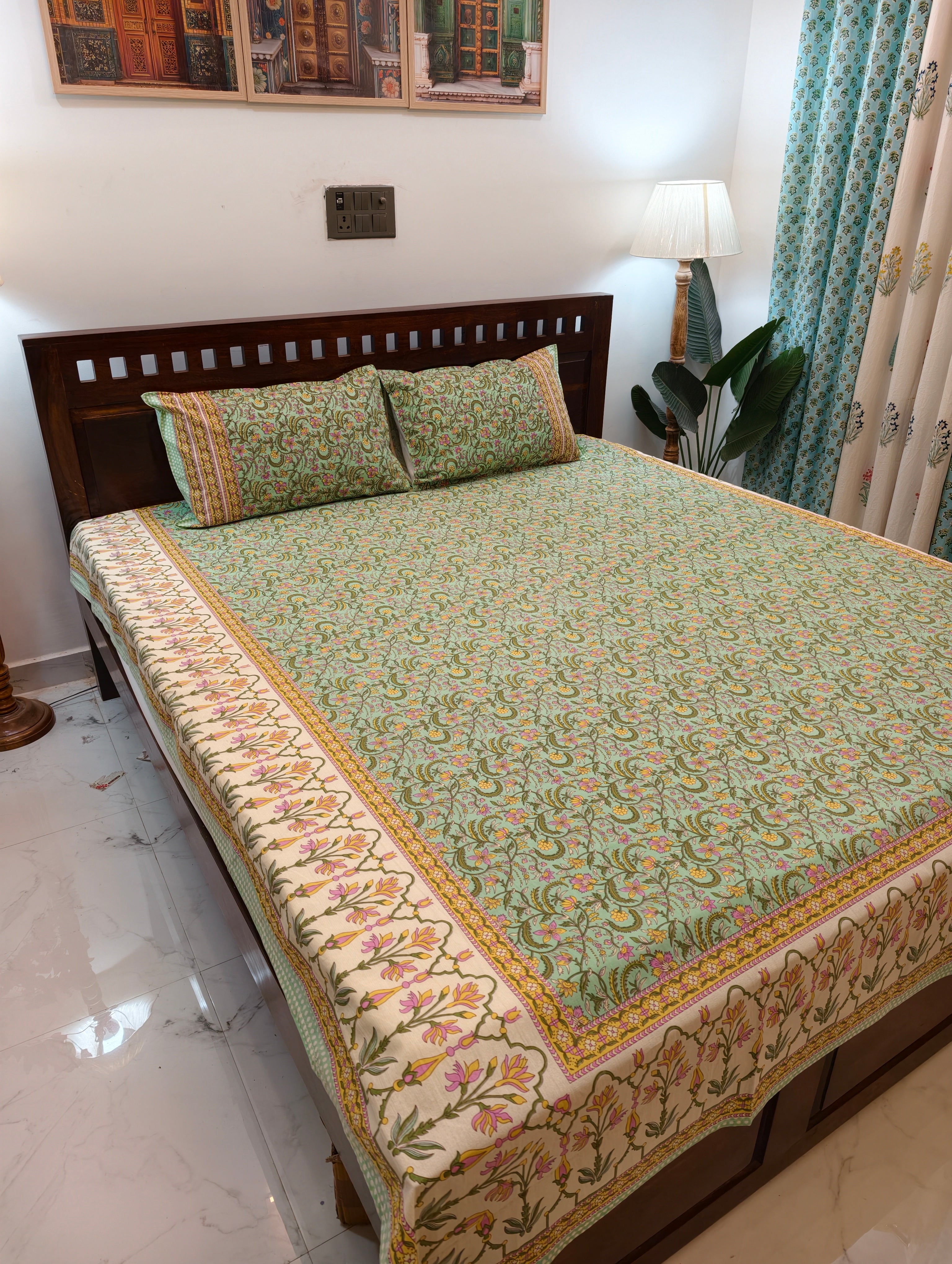 King/Queen Size Regular Bedsheet