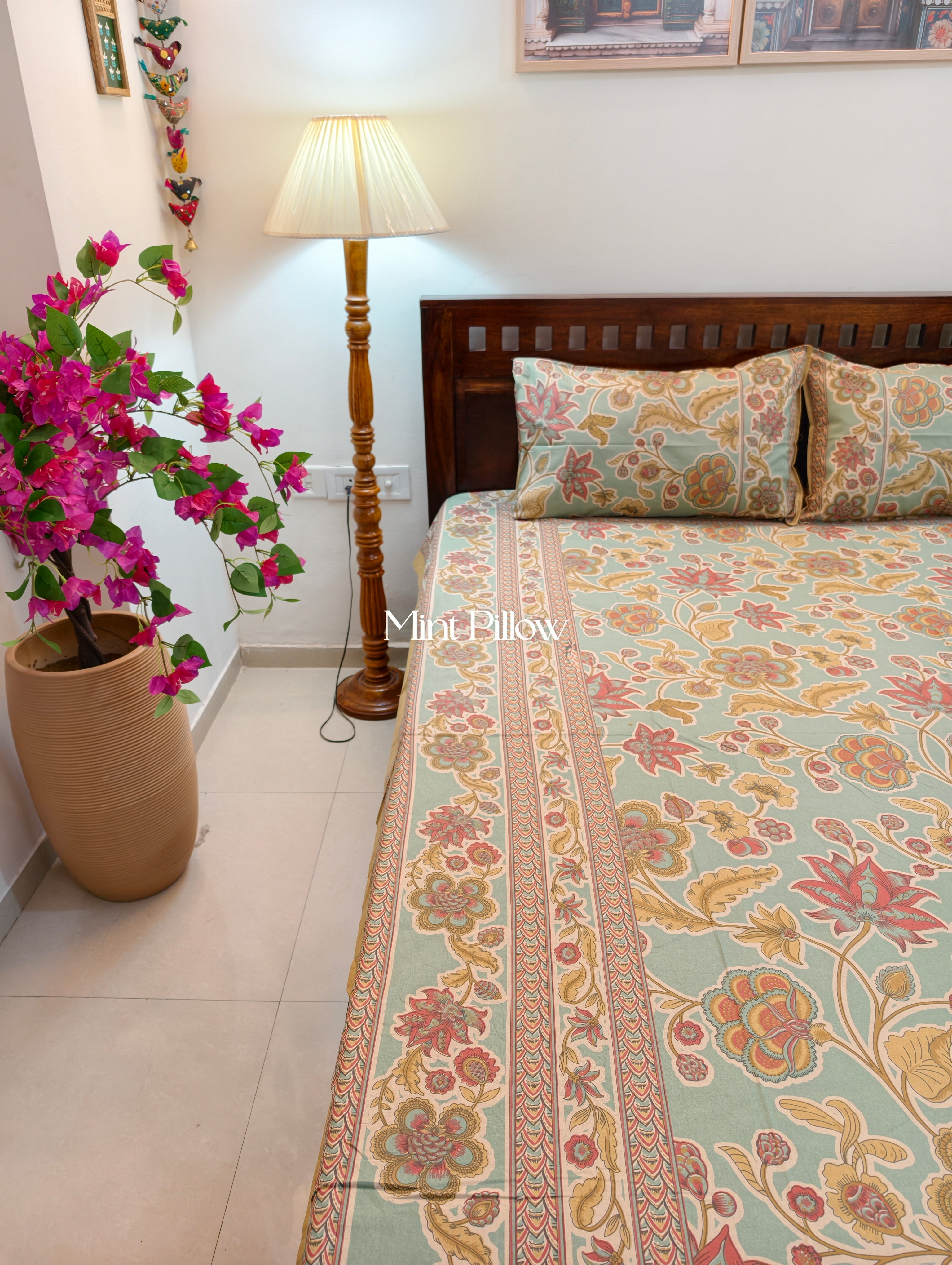 King/Queen Size Regular Bedsheet