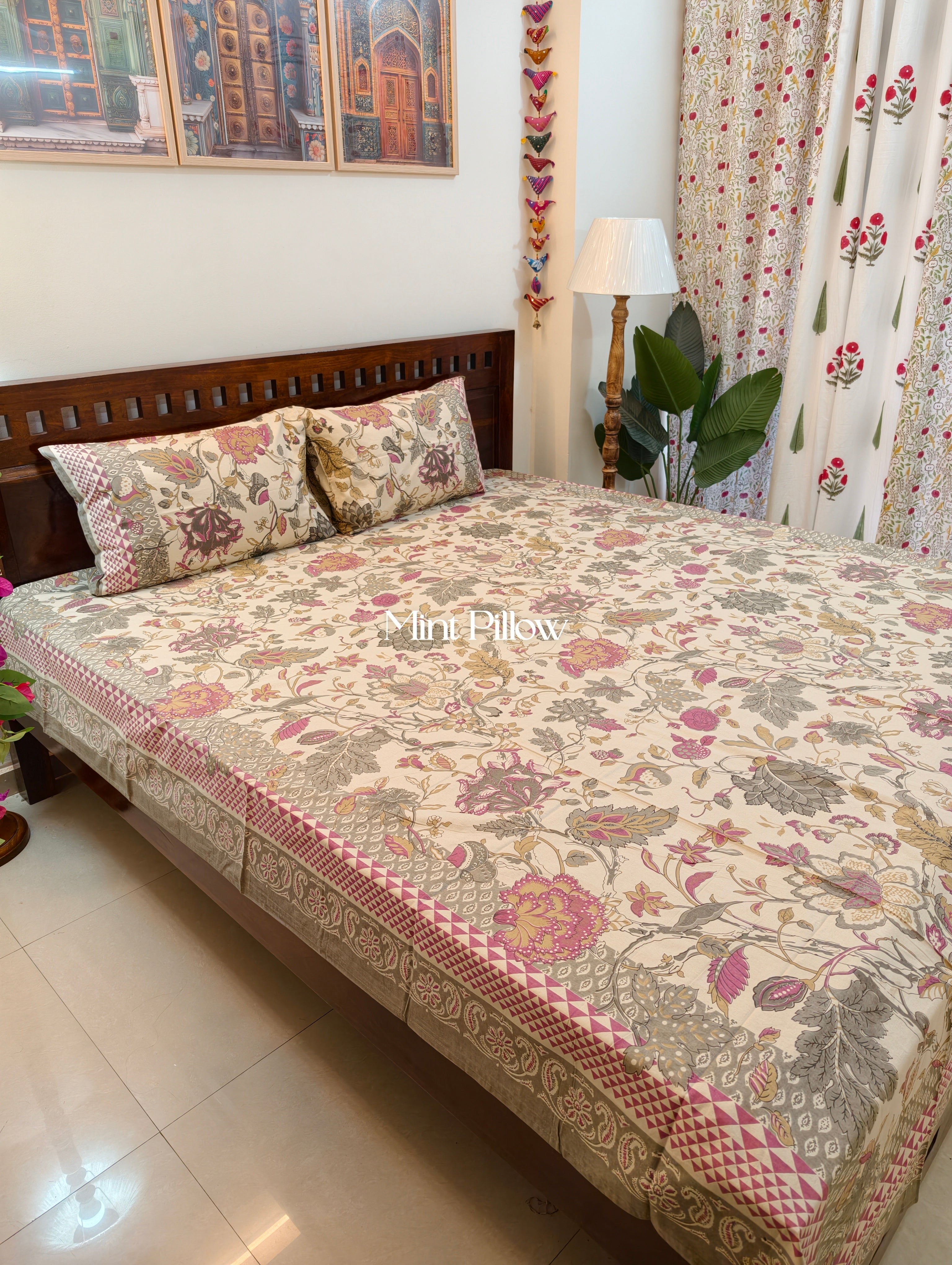 King/Queen Size Regular Bedsheet