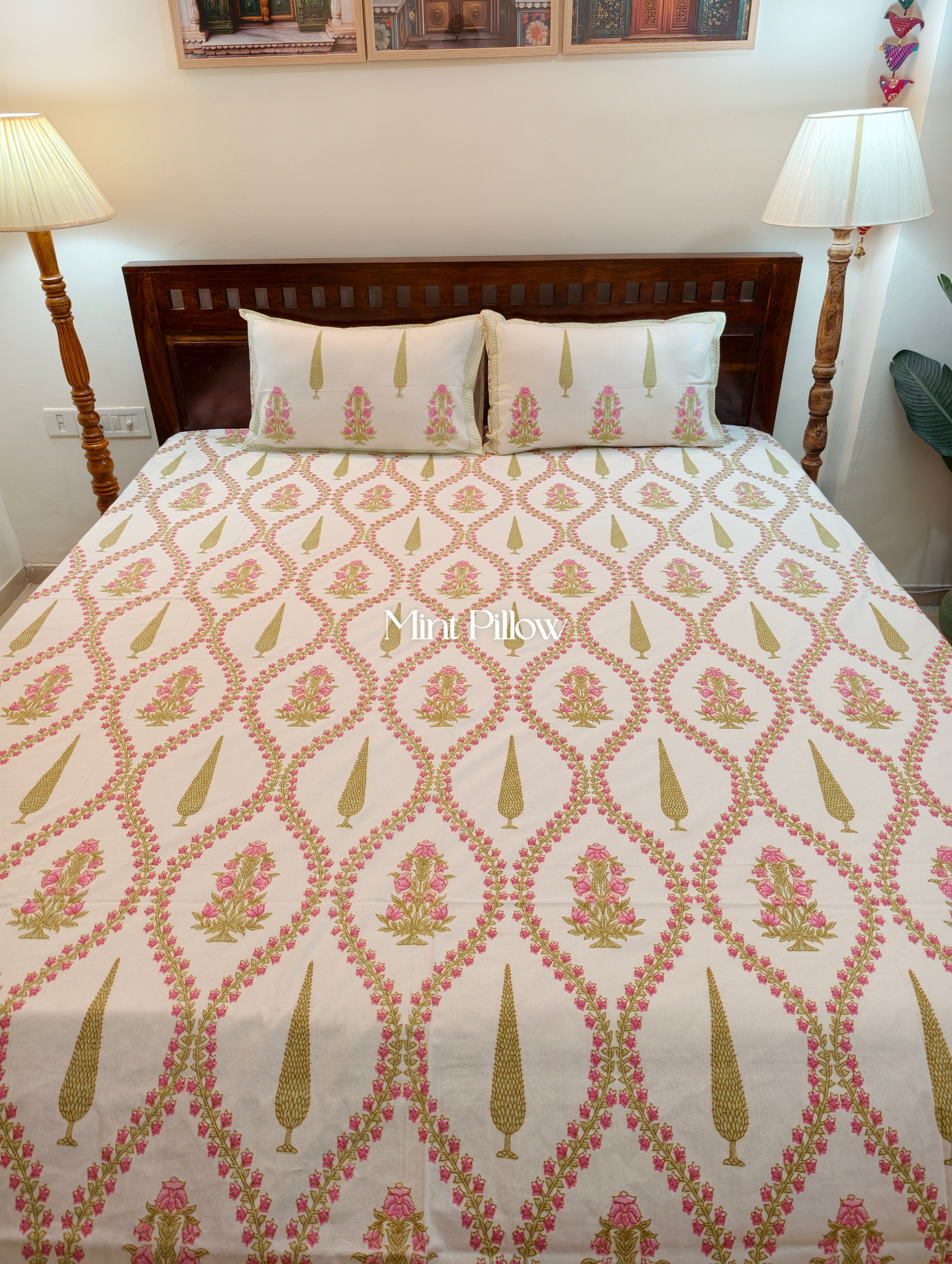 King/Queen Size Regular Bedsheet