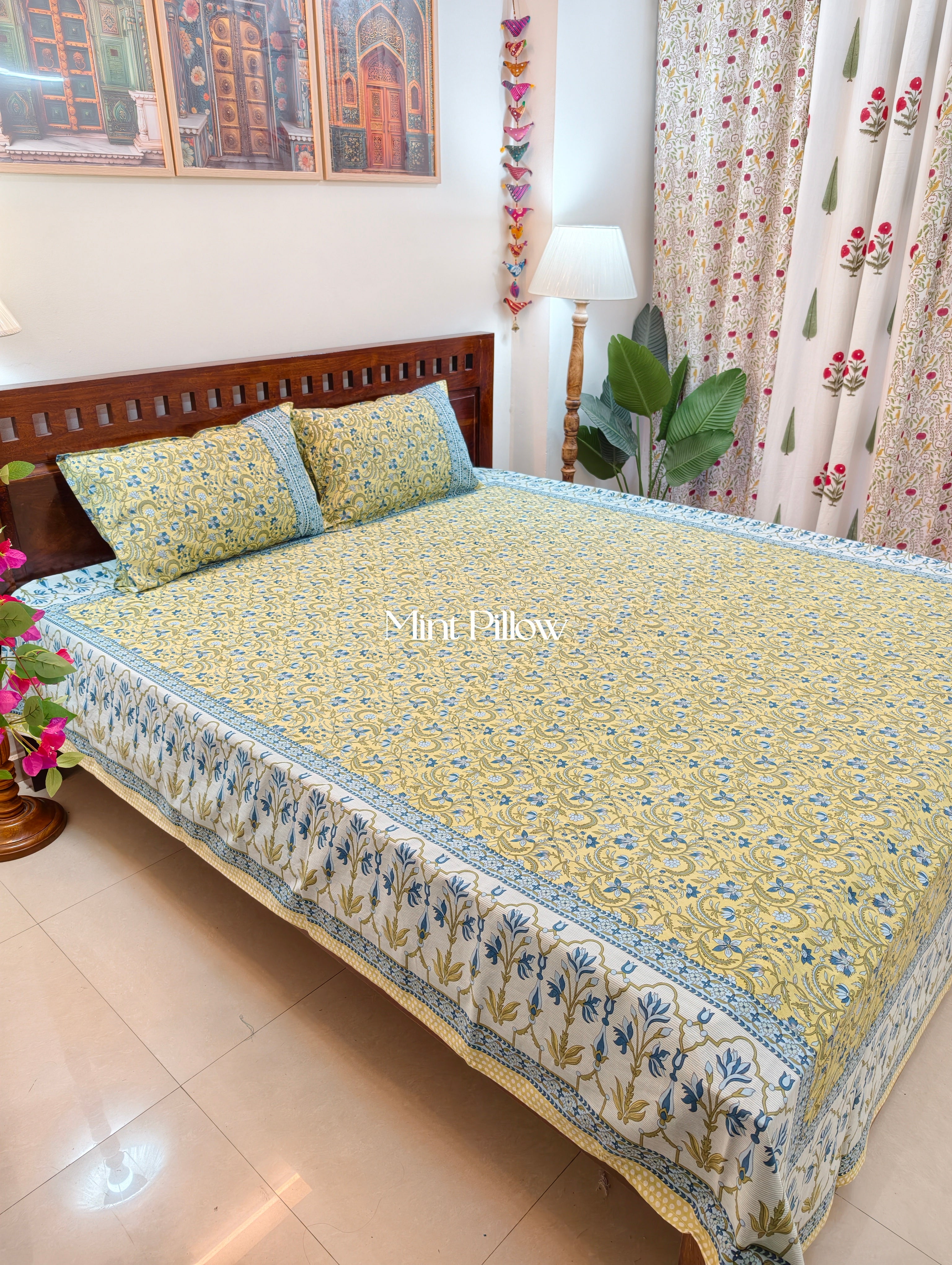 King/Queen Size Regular Bedsheet