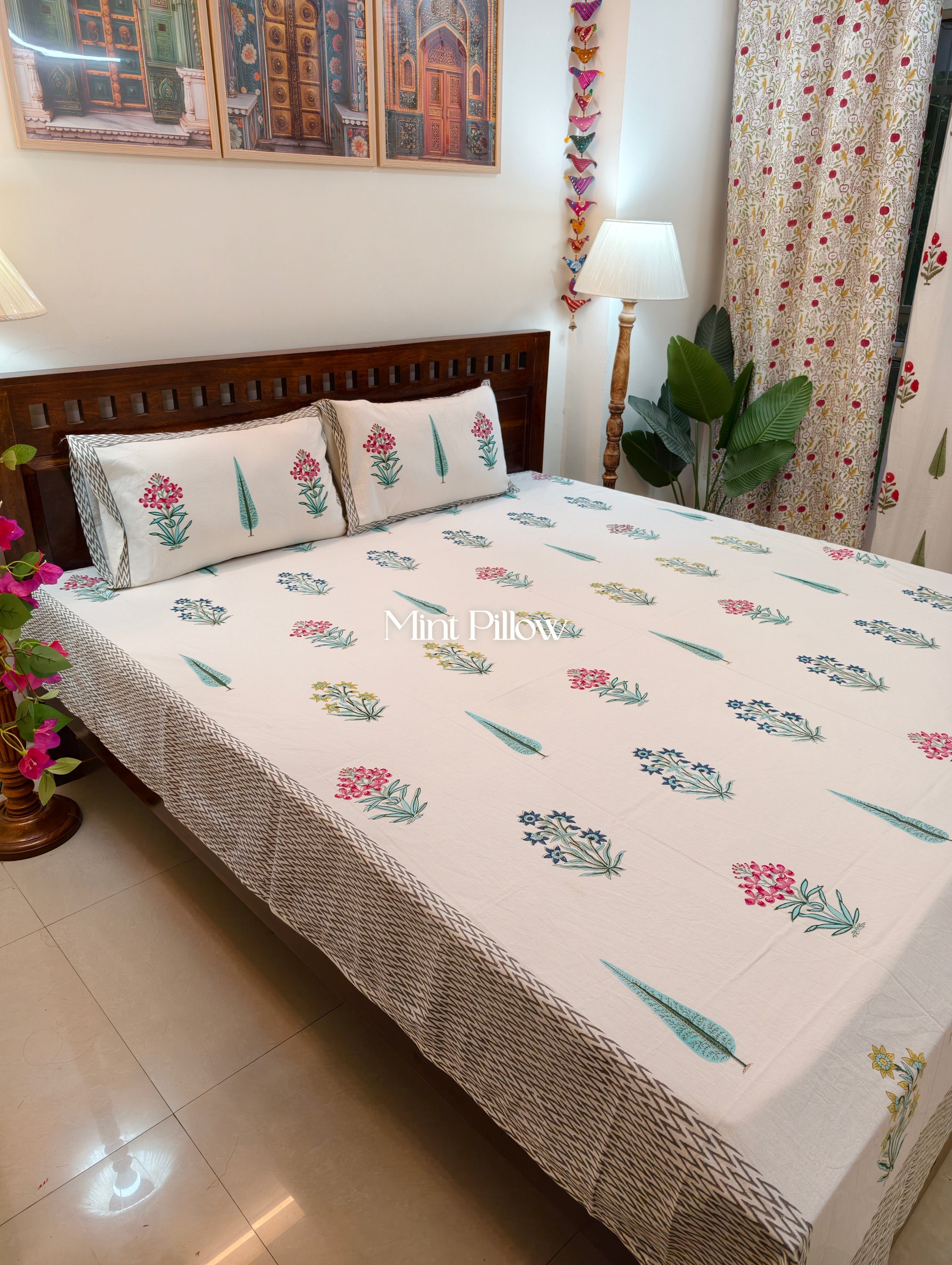 King/Queen Size Regular Bedsheet
