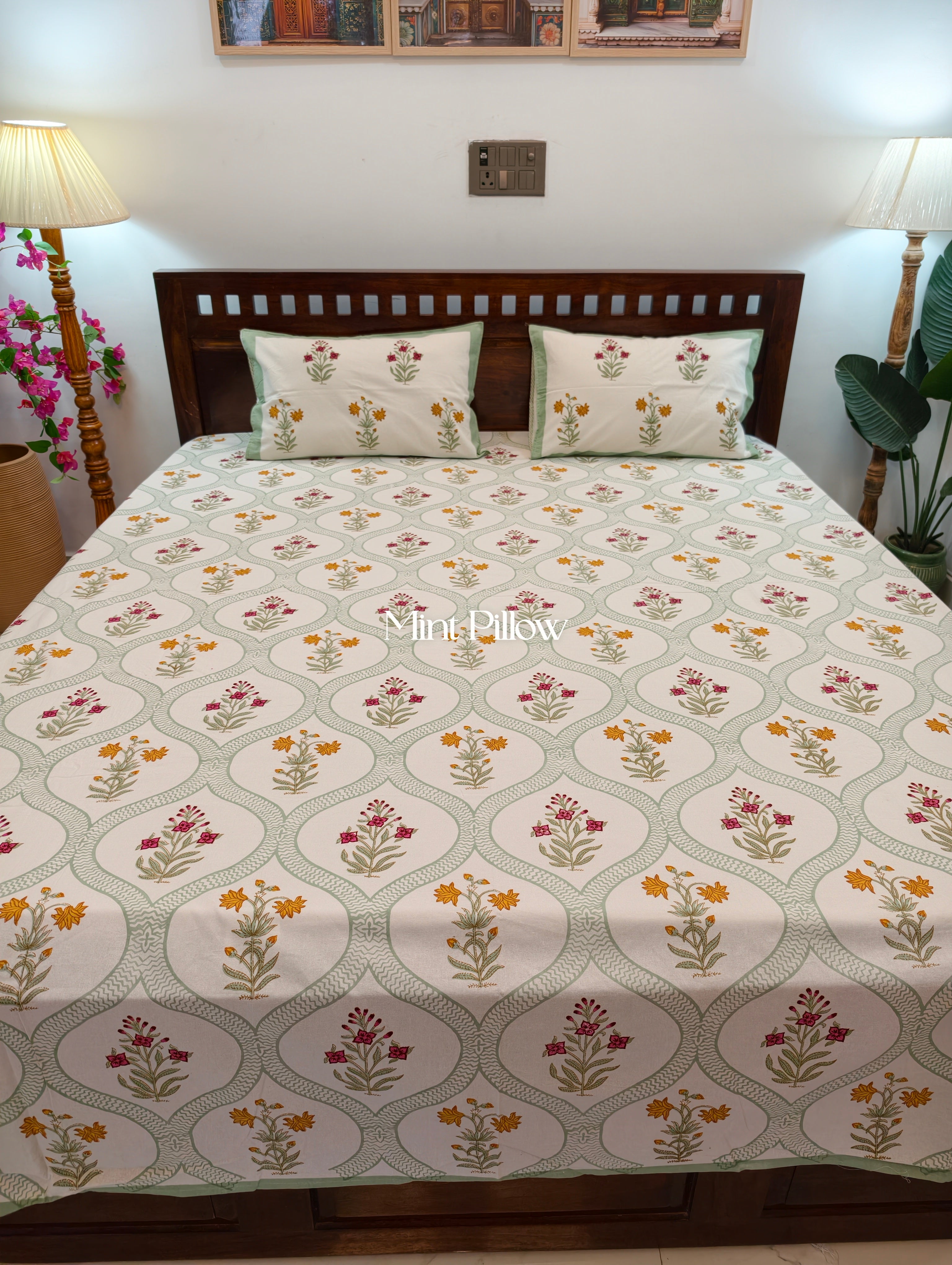 King/Queen Size Regular Bedsheet