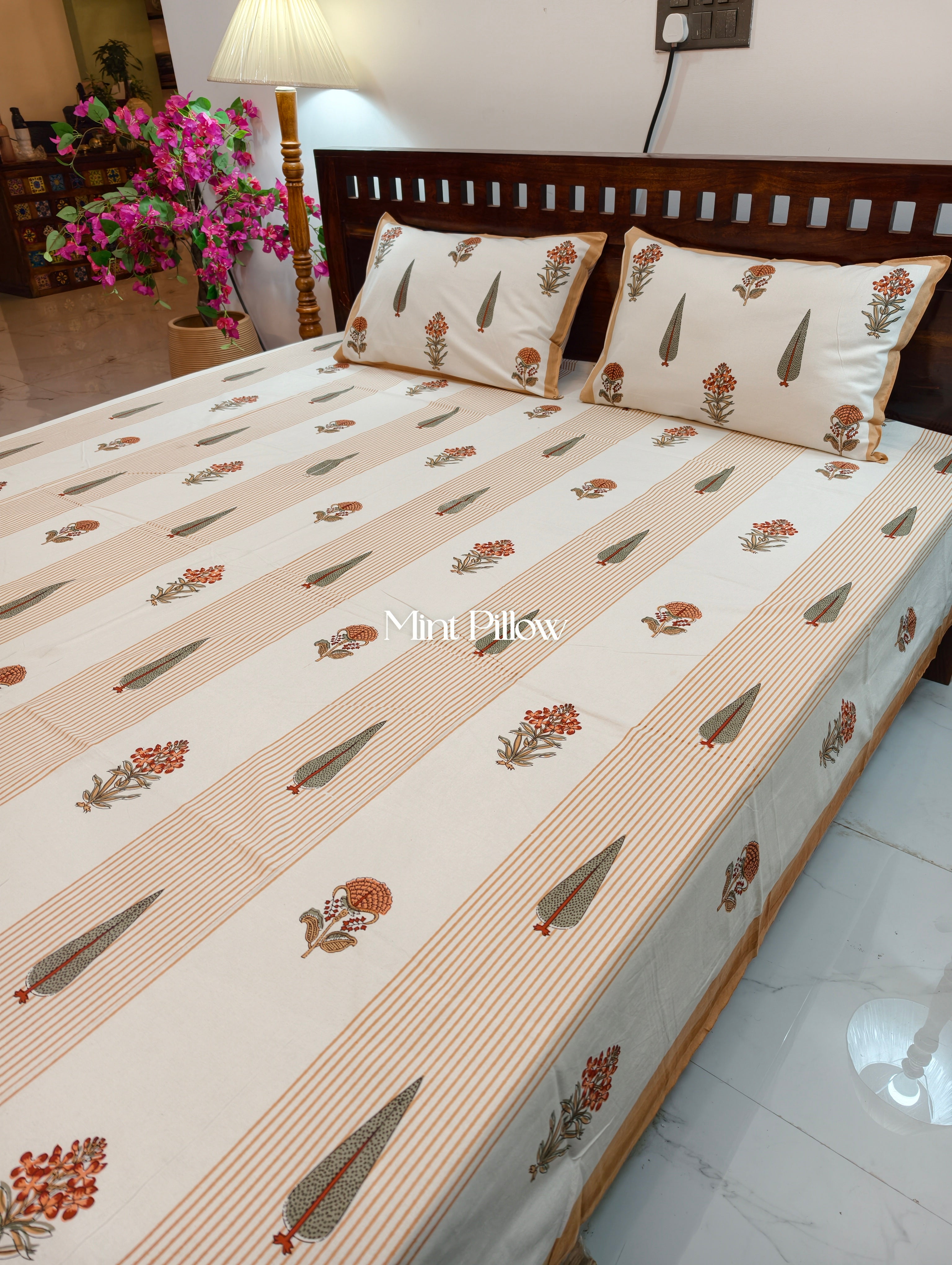 King/Queen Size Regular Bedsheet