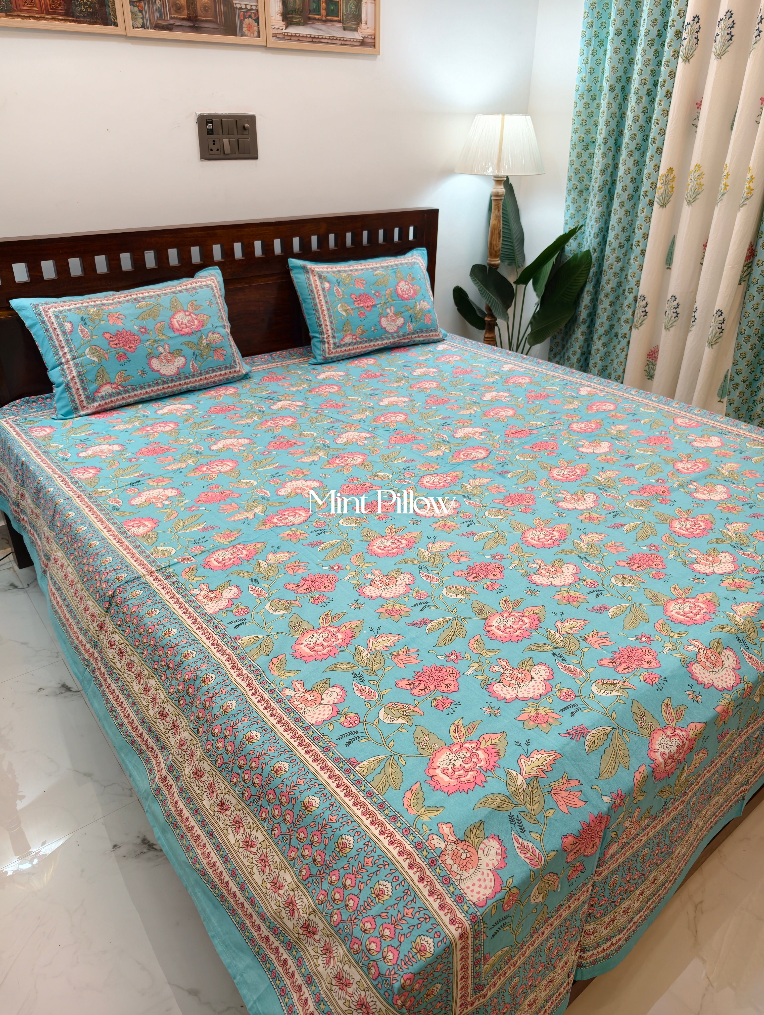 King/Queen Size Regular Bedsheet