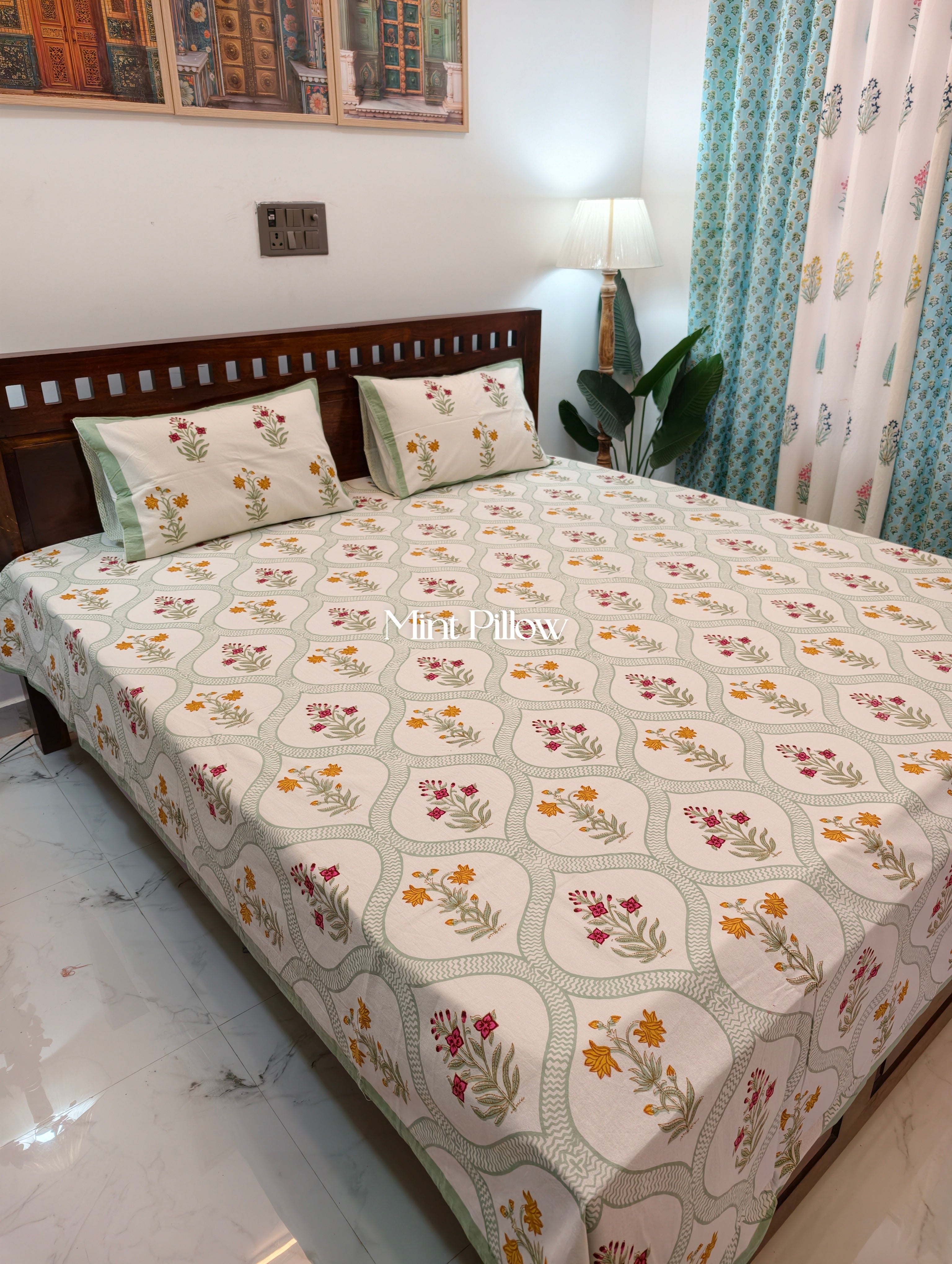 King/Queen Size Regular Bedsheet