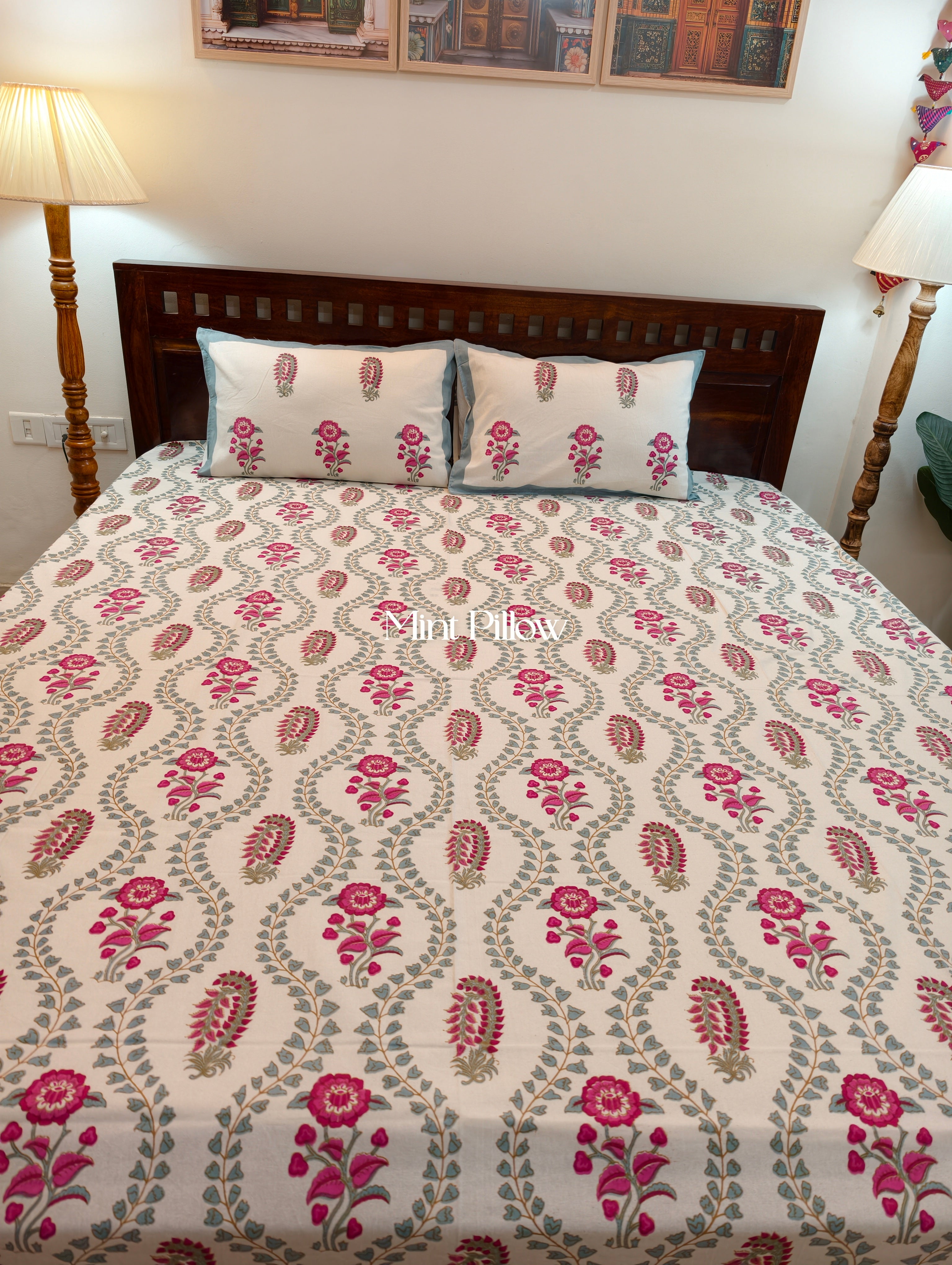 King/Queen Size Regular Bedsheet
