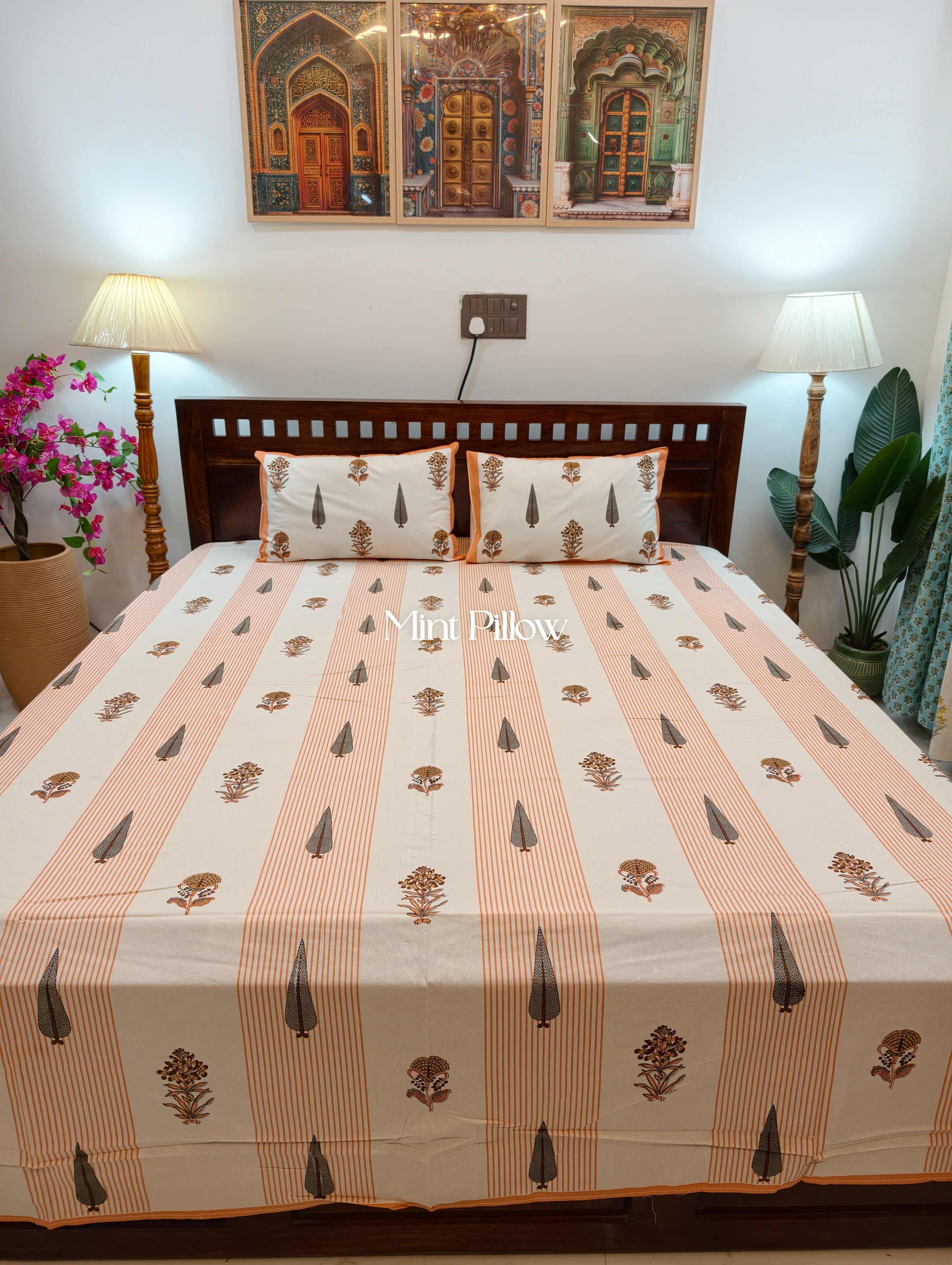 King/Queen Size Regular Bedsheet