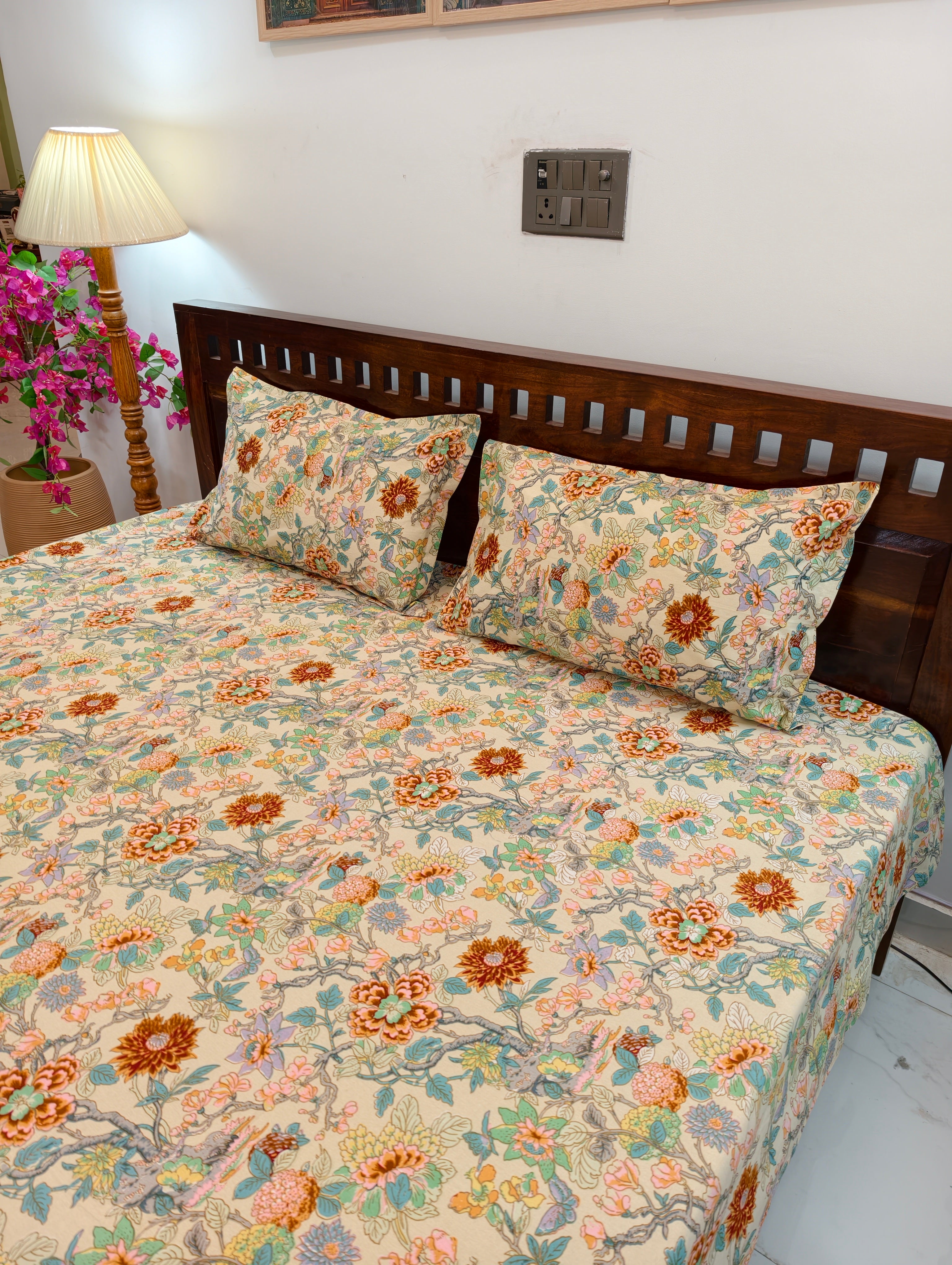 King/Queen Size Regular Bedsheet