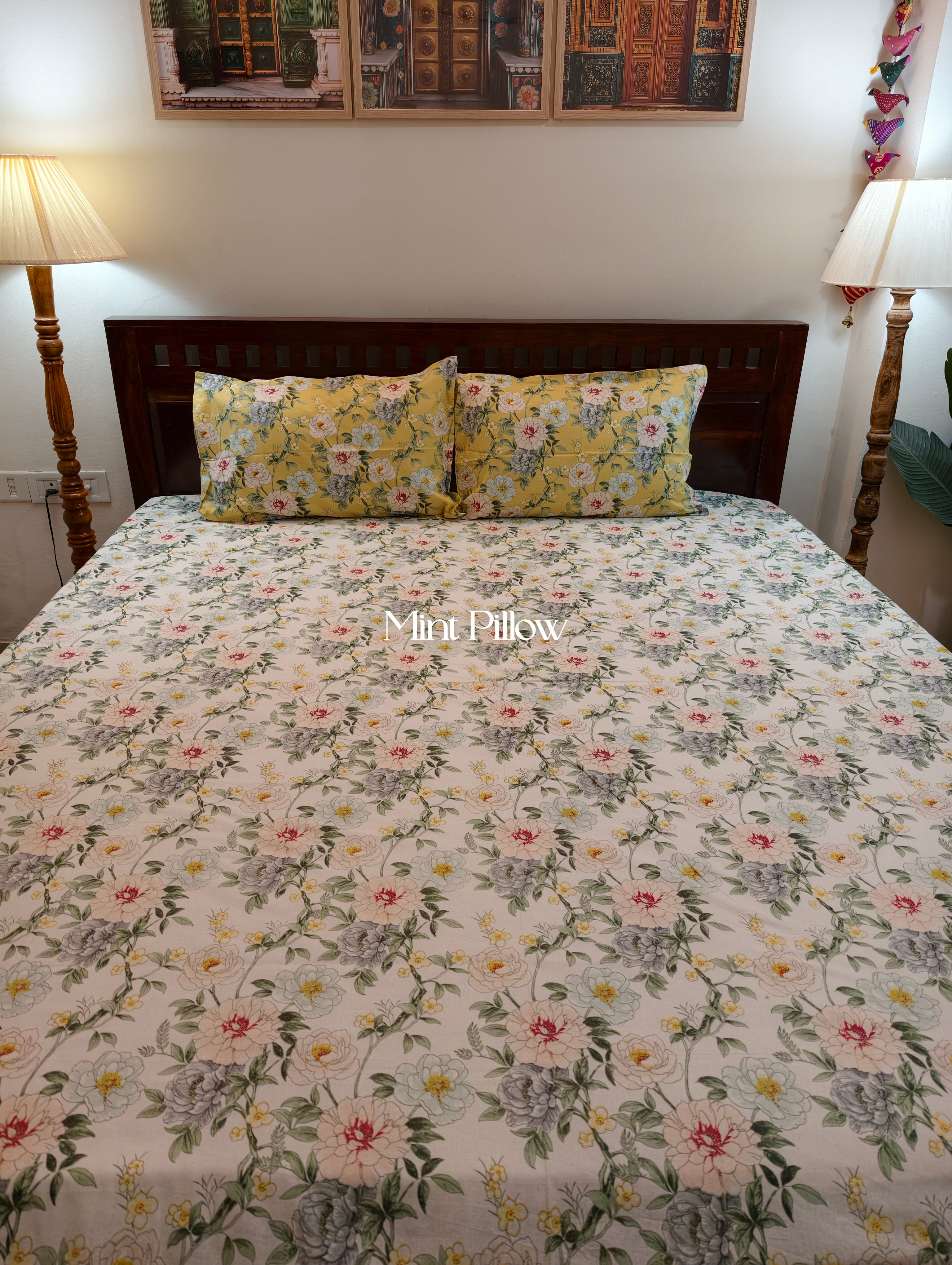 King/Queen Size Regular Bedsheet