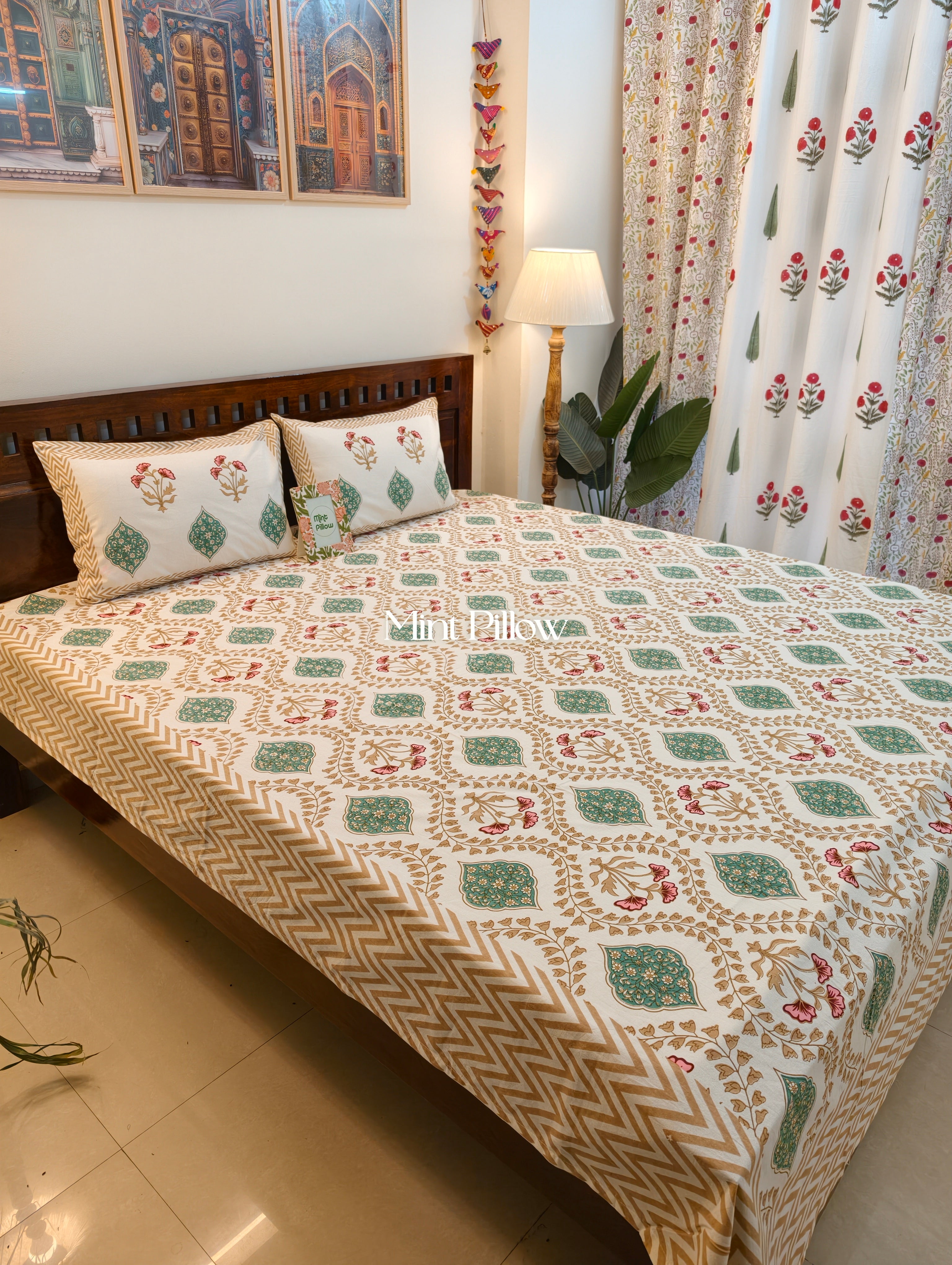 King/Queen Size Regular Bedsheet