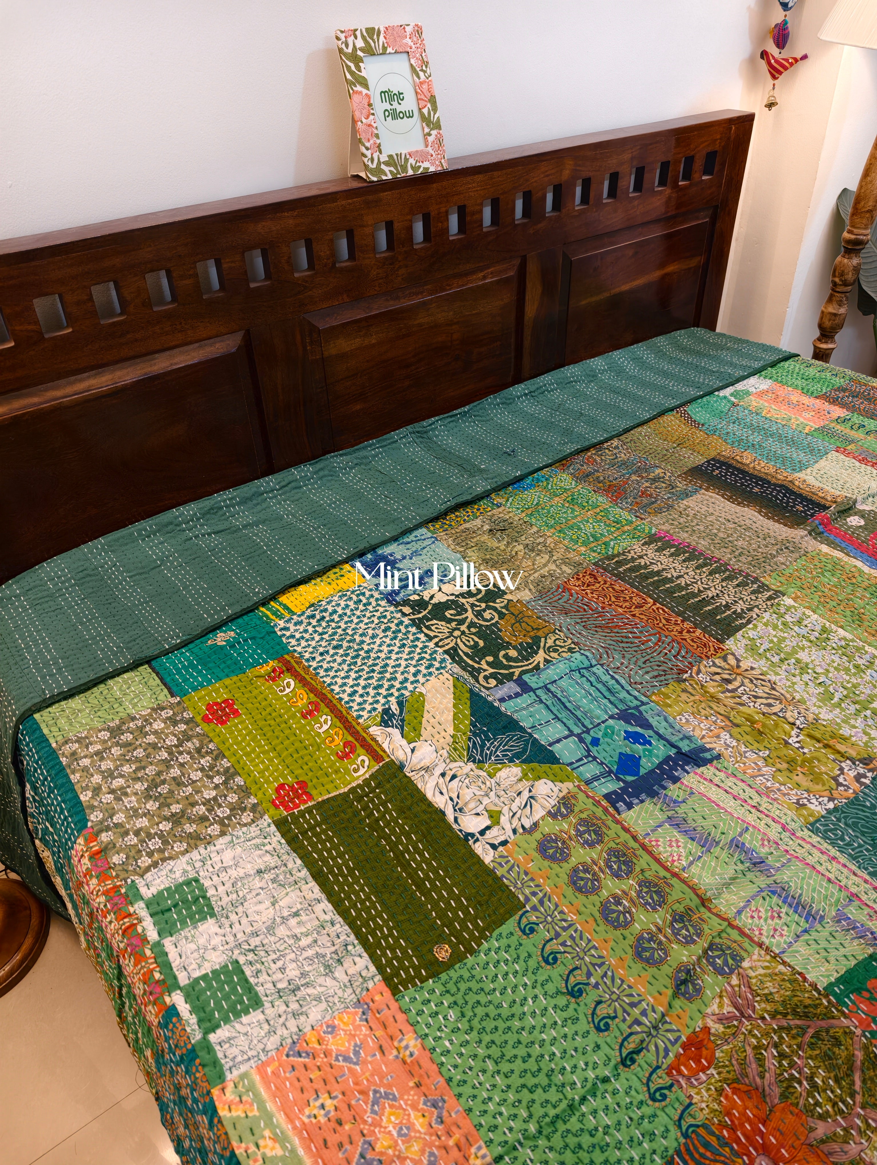 Kantha Bedcover 108 x108