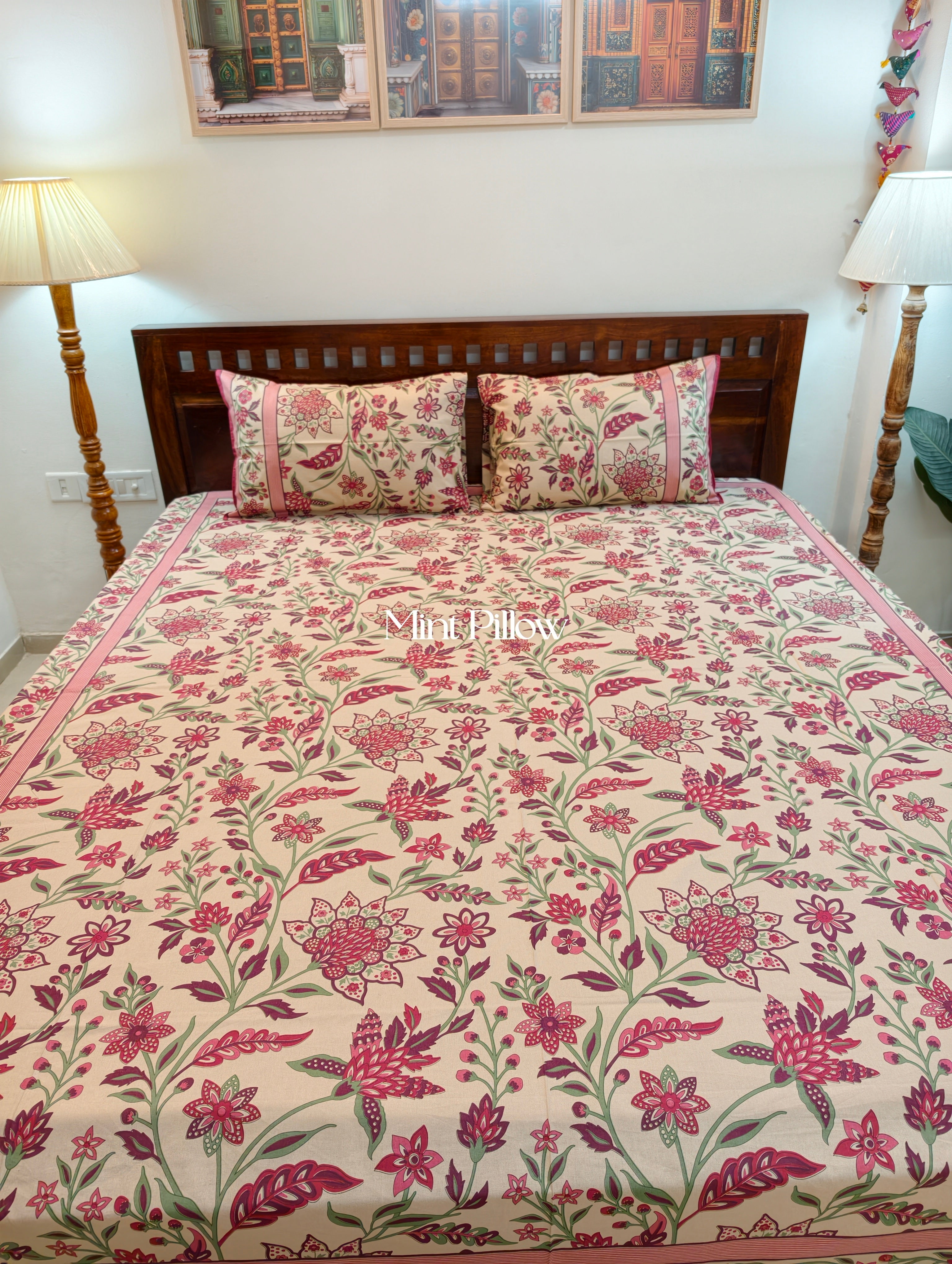 King/Queen Size Regular Bedsheet