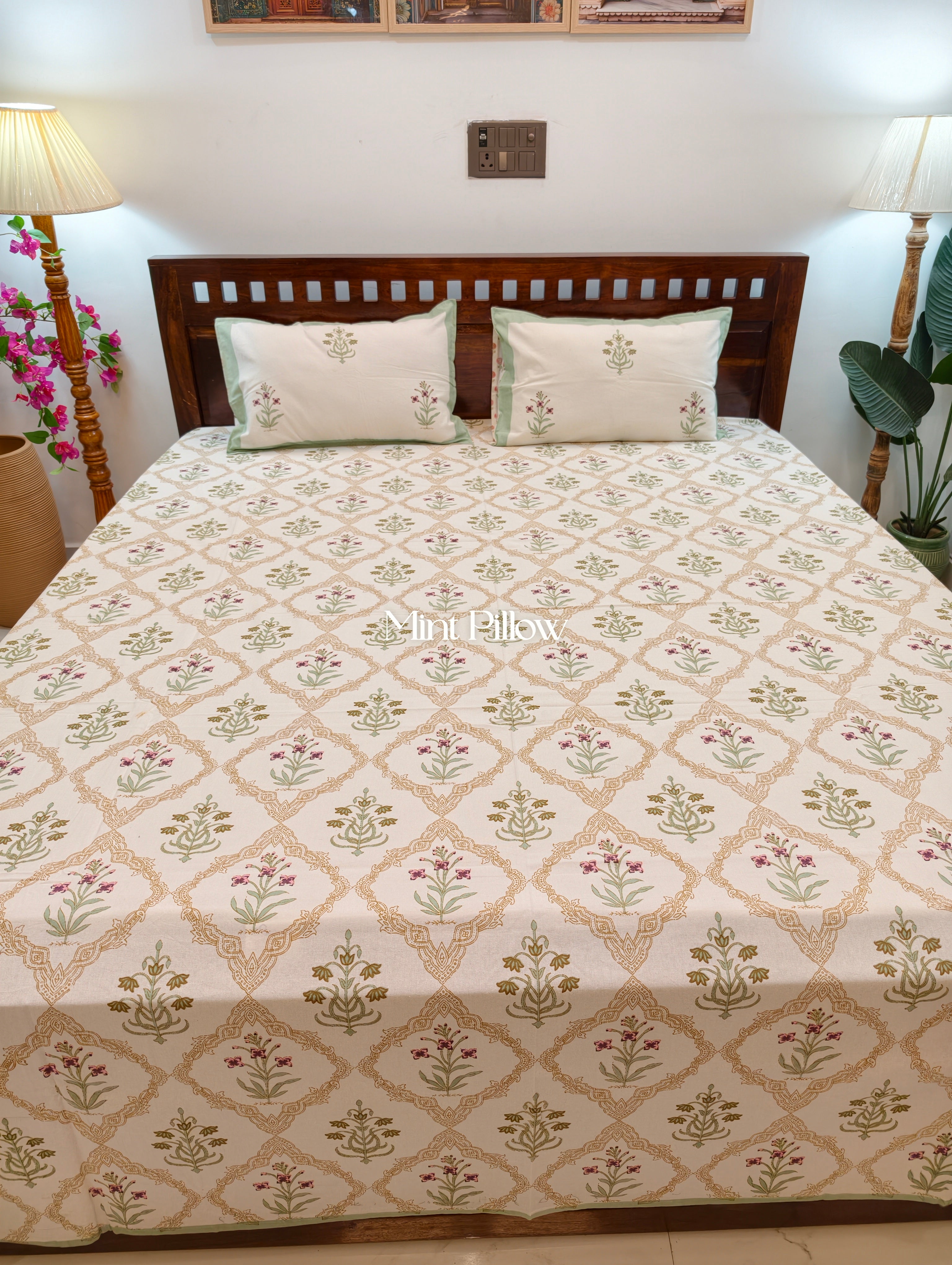 King/Queen Size Regular Bedsheet