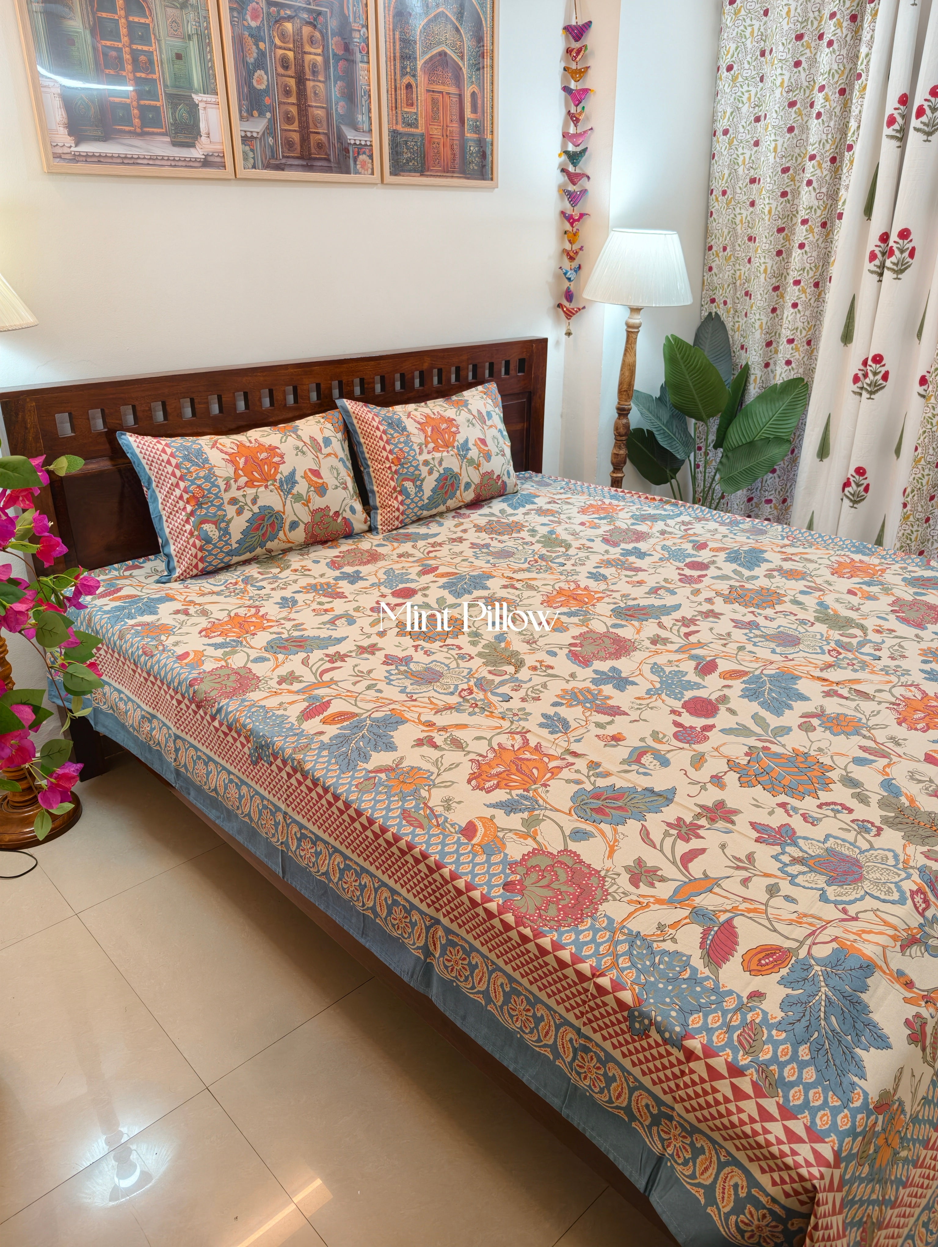King/Queen Size Regular Bedsheet