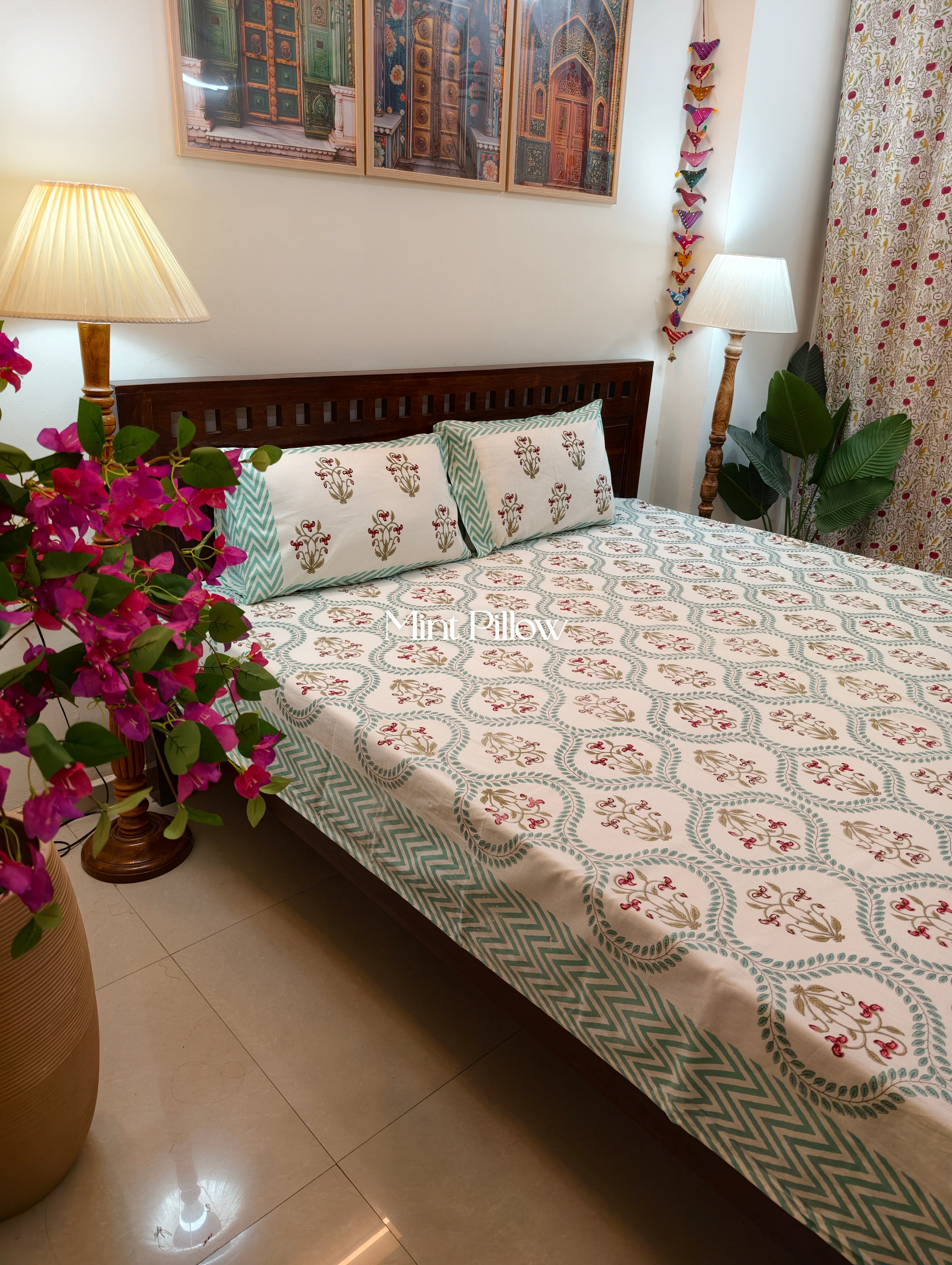 King/Queen Size Regular Bedsheet