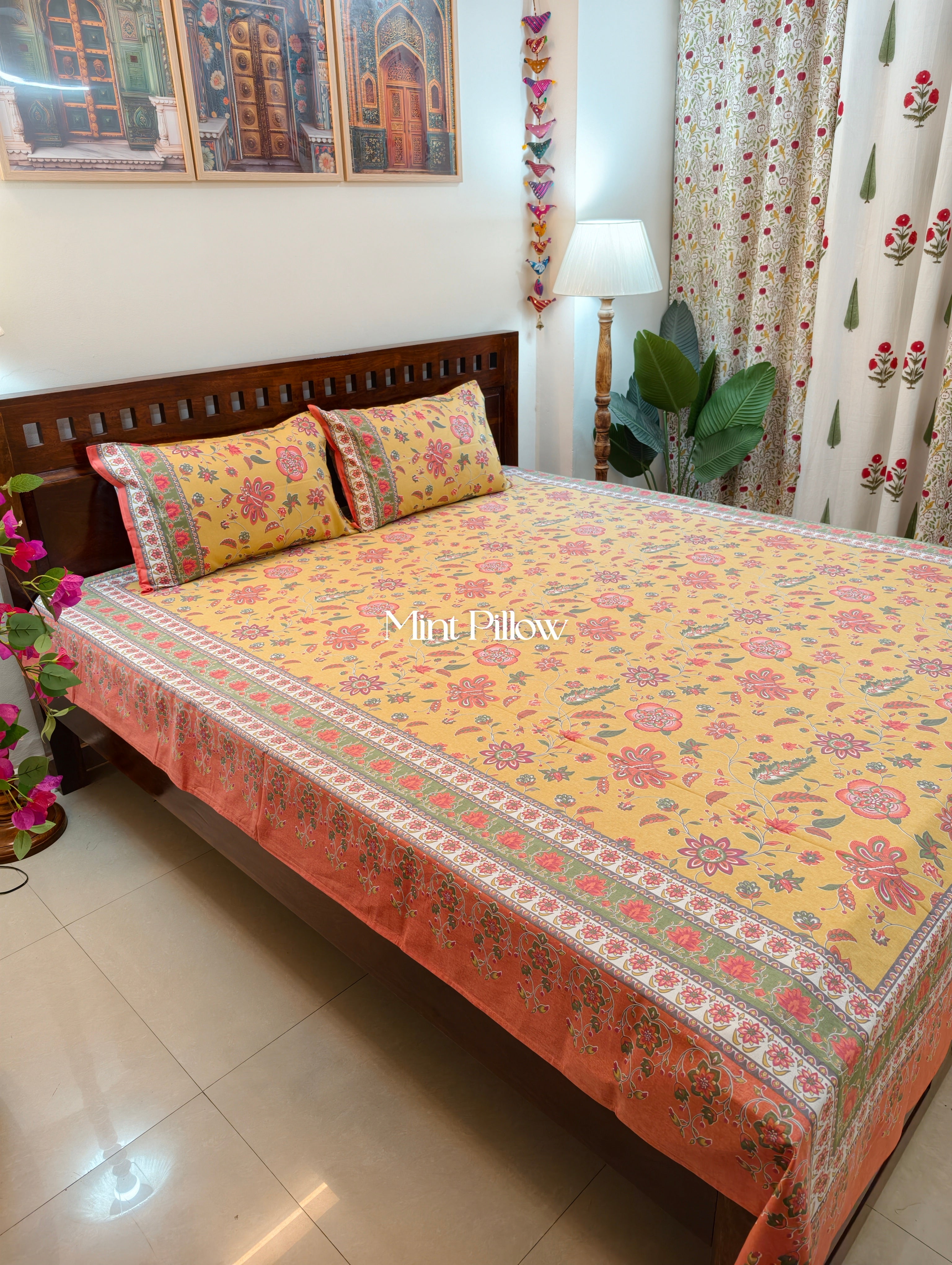 King/Queen Size Regular Bedsheet