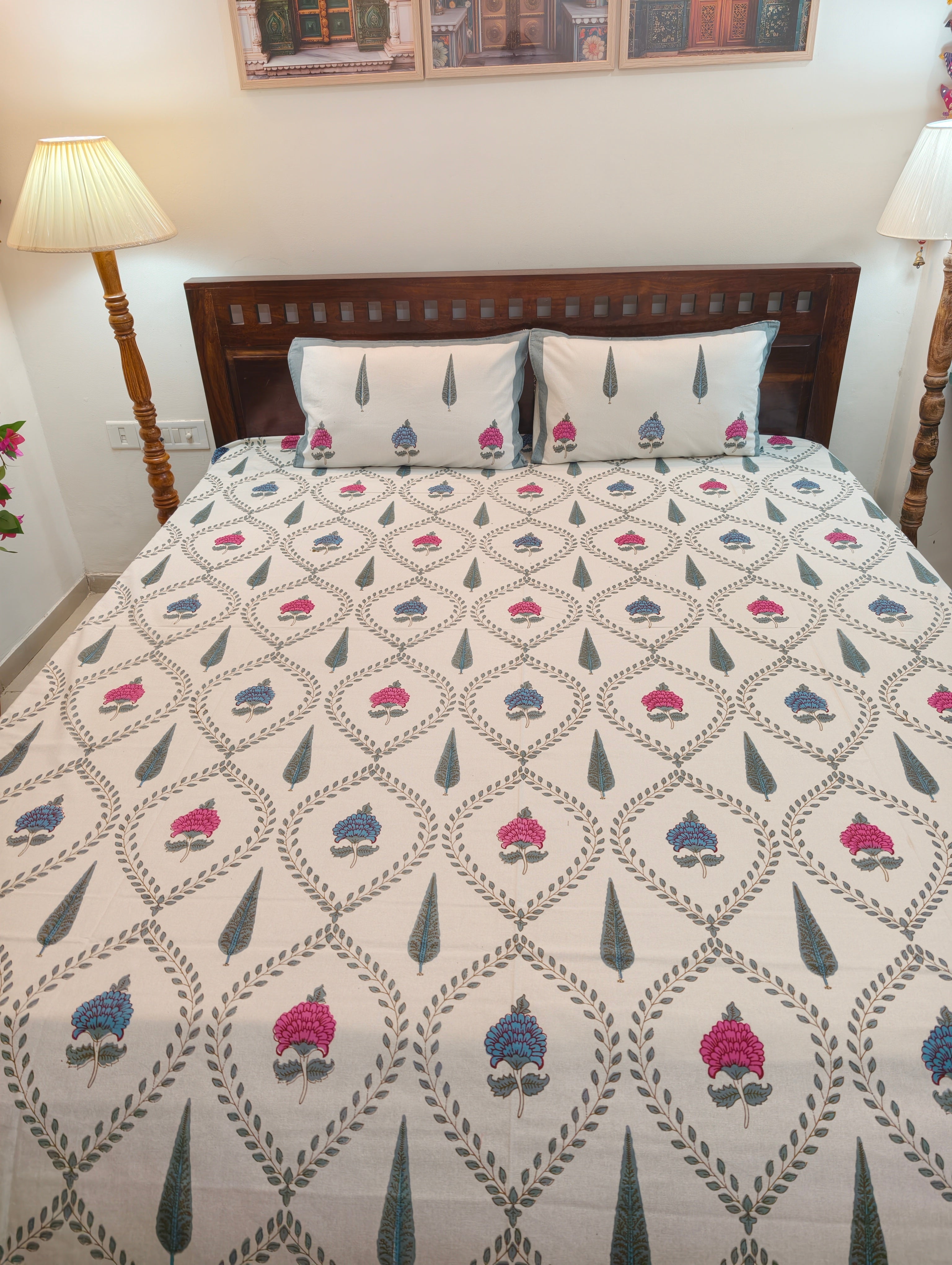 King/Queen Size Regular Bedsheet