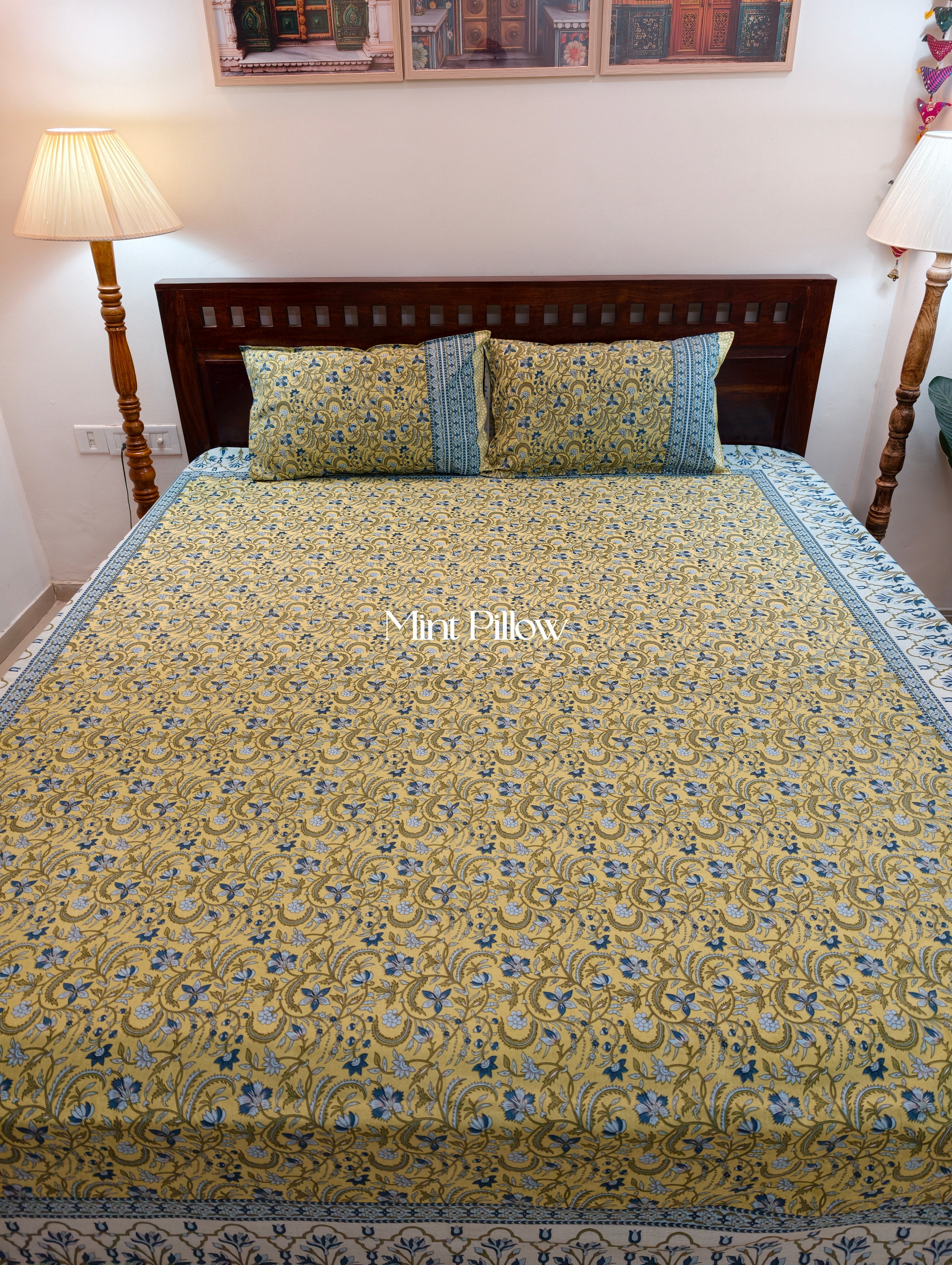 King/Queen Size Regular Bedsheet