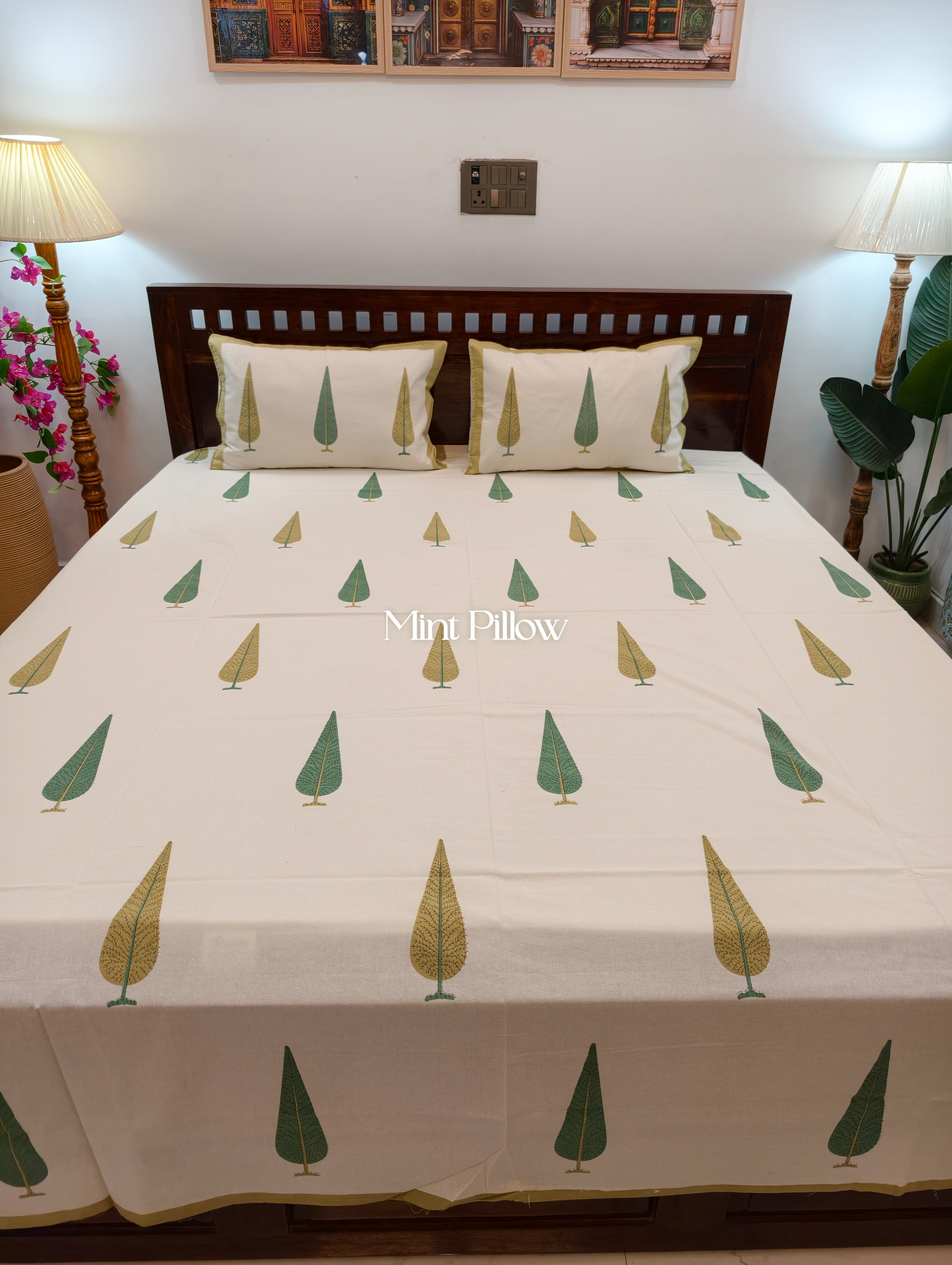 King/Queen Size Regular Bedsheet
