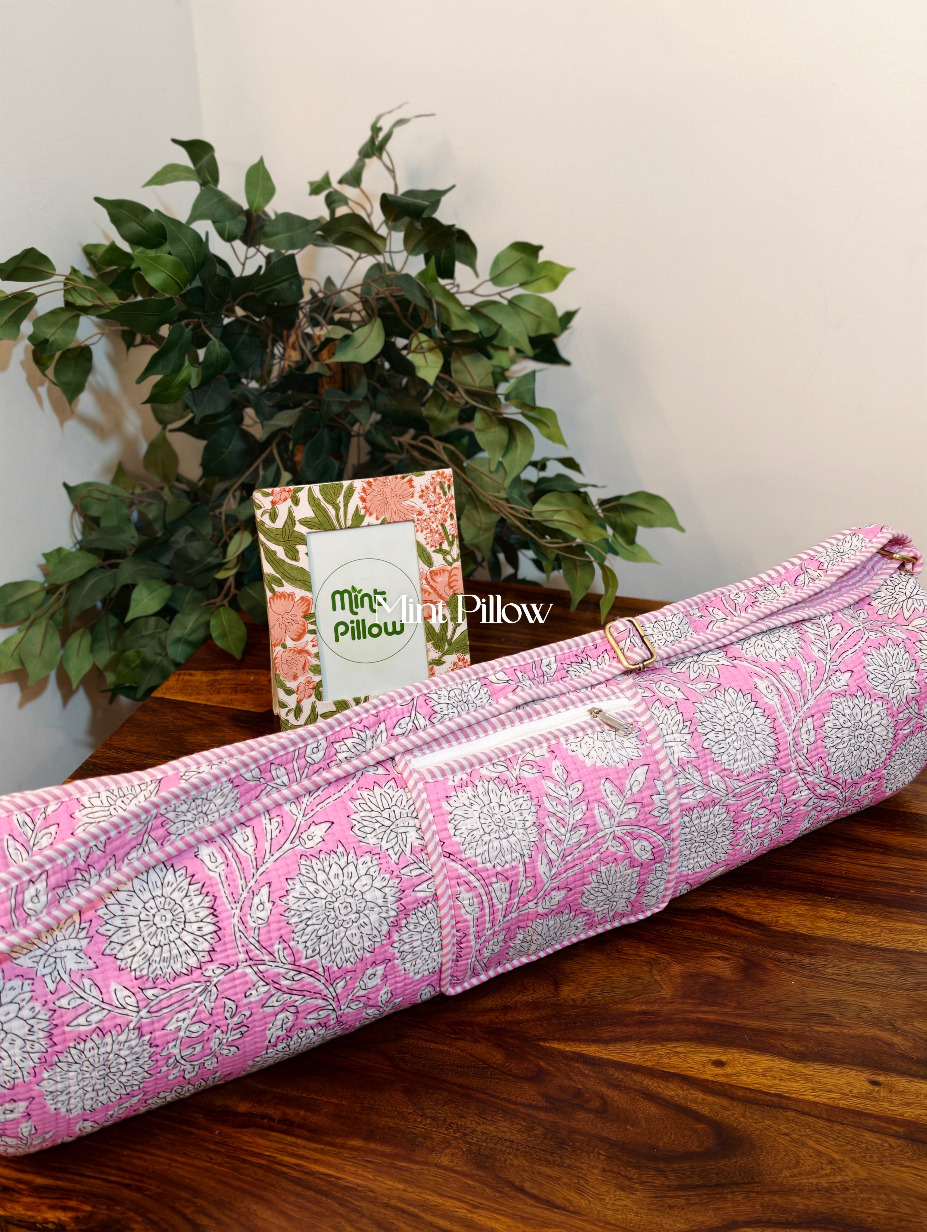 Handmade Jaipuri Print Yoga Mat Bag