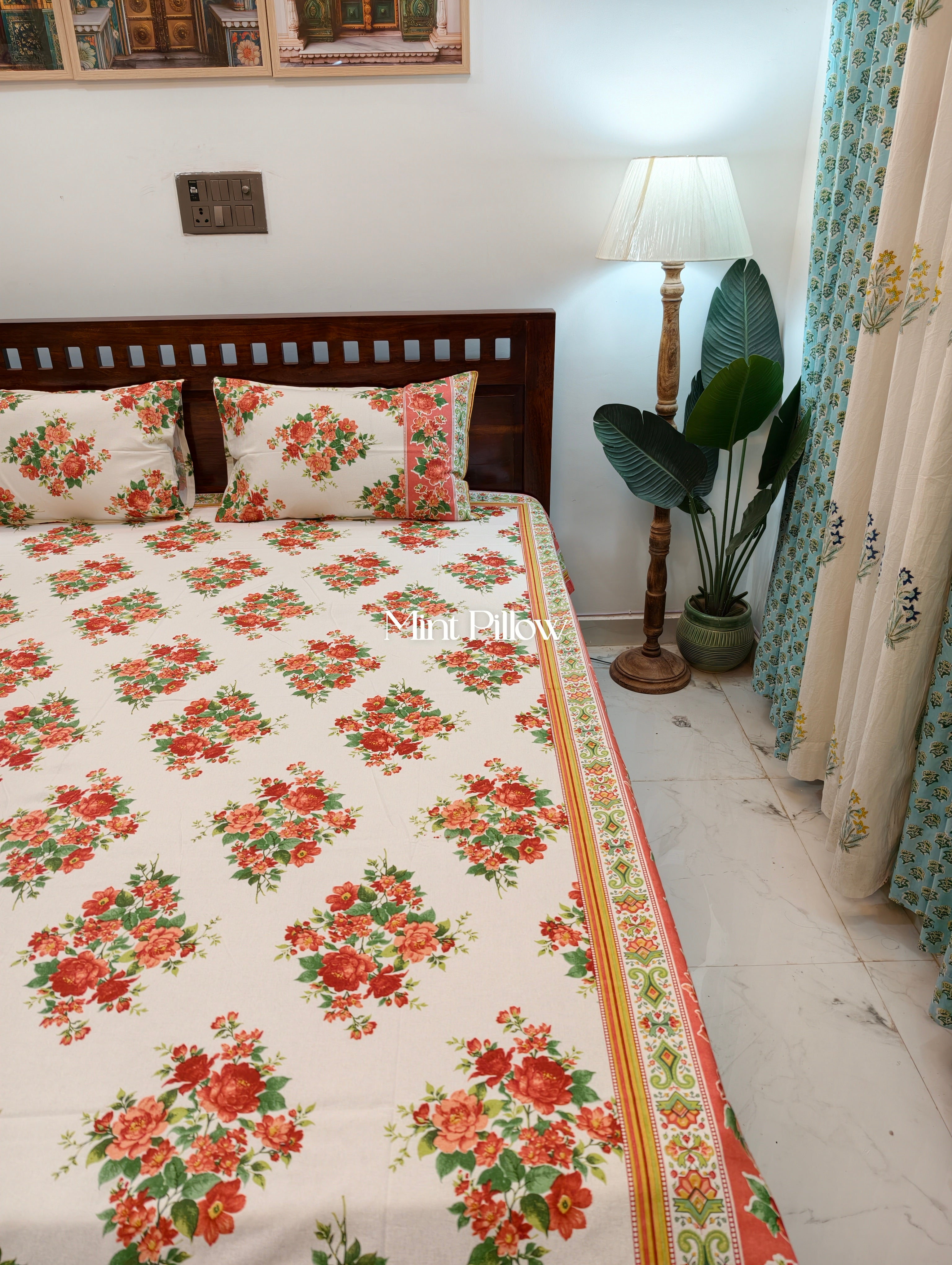 King/Queen Size Regular Bedsheet