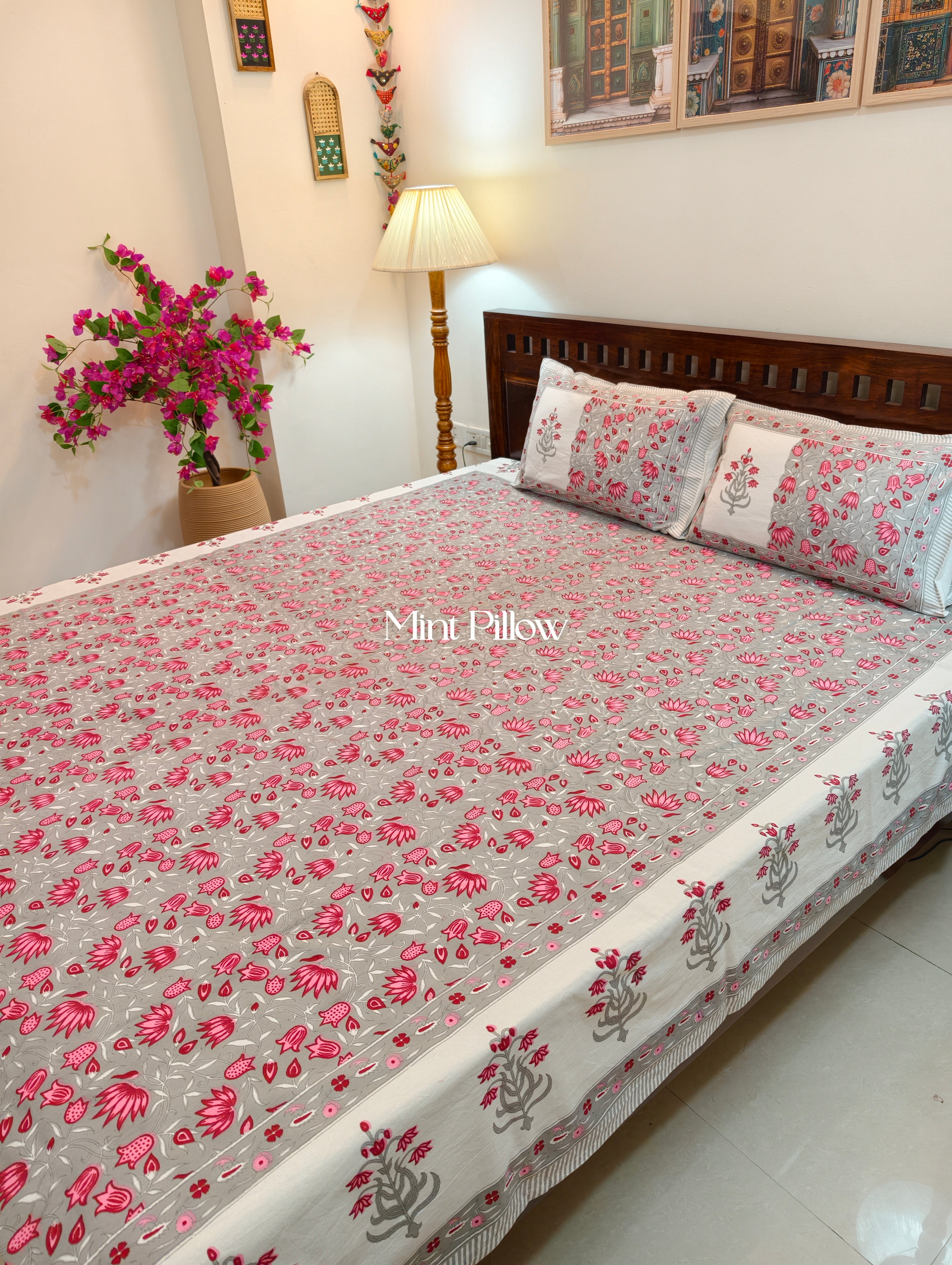 King/Queen Size Regular Bedsheet