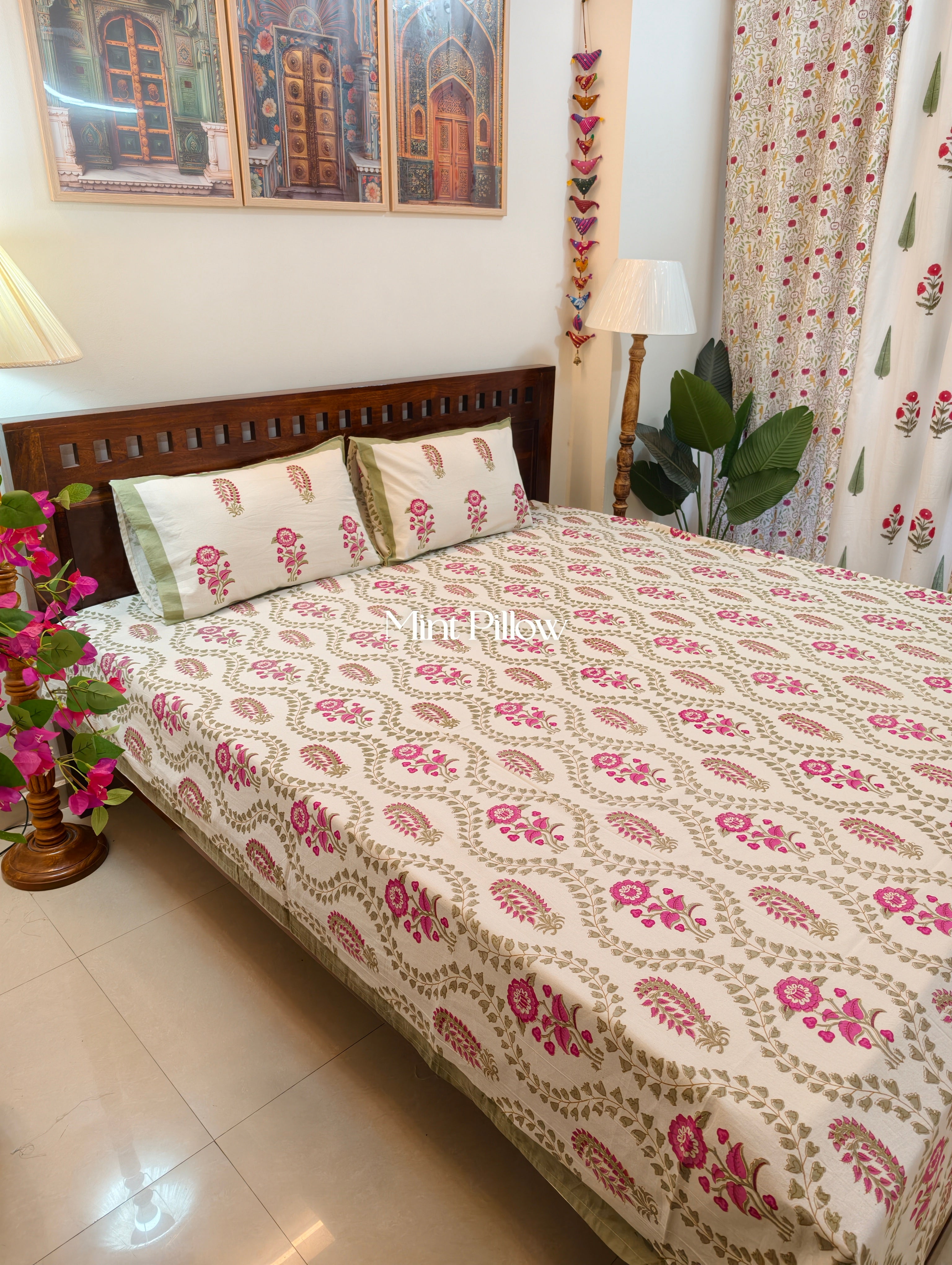 King/Queen Size Regular Bedsheet