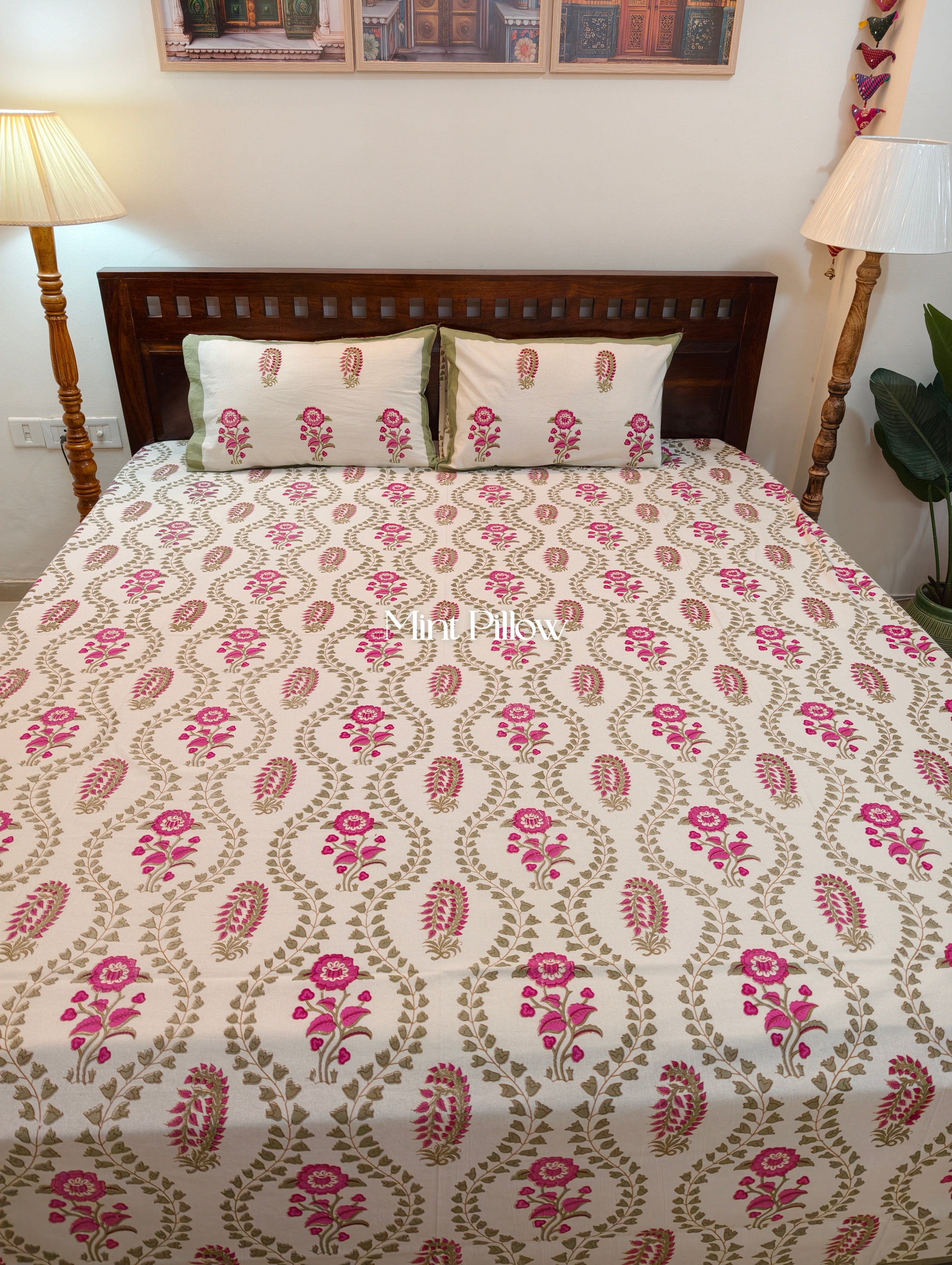 King/Queen Size Regular Bedsheet