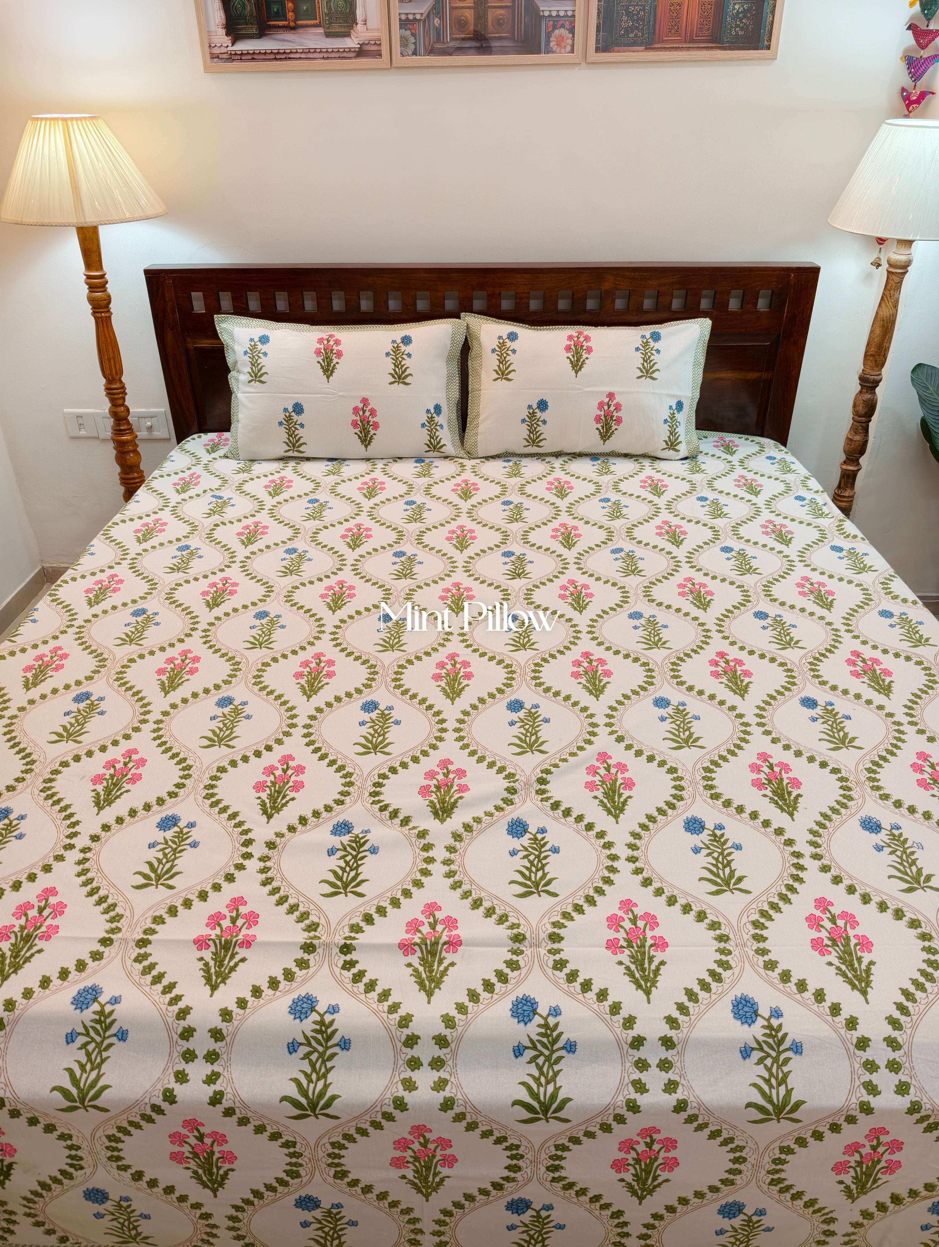 King/Queen Size Regular Bedsheet