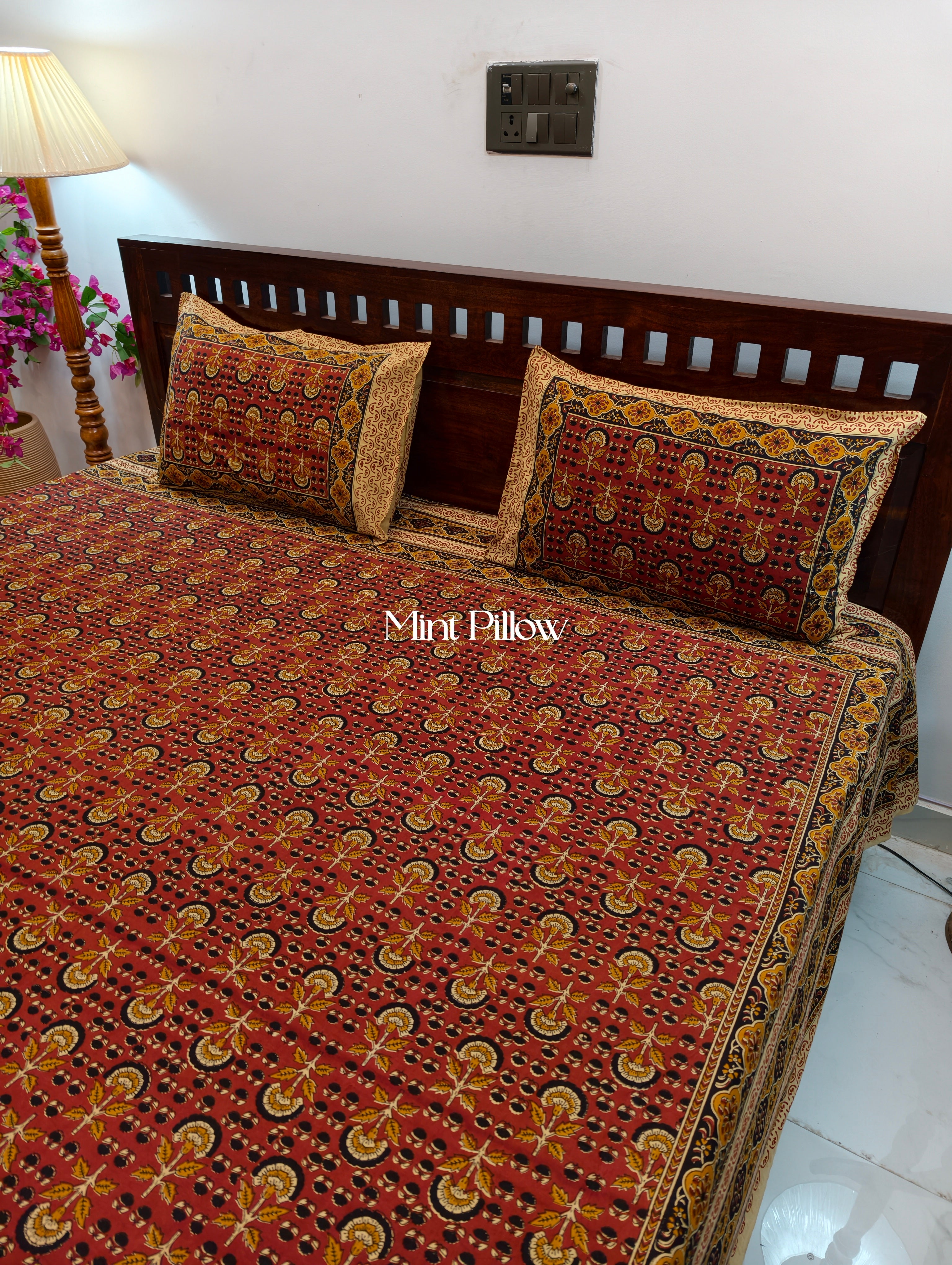 King/Queen Size Regular Bedsheet