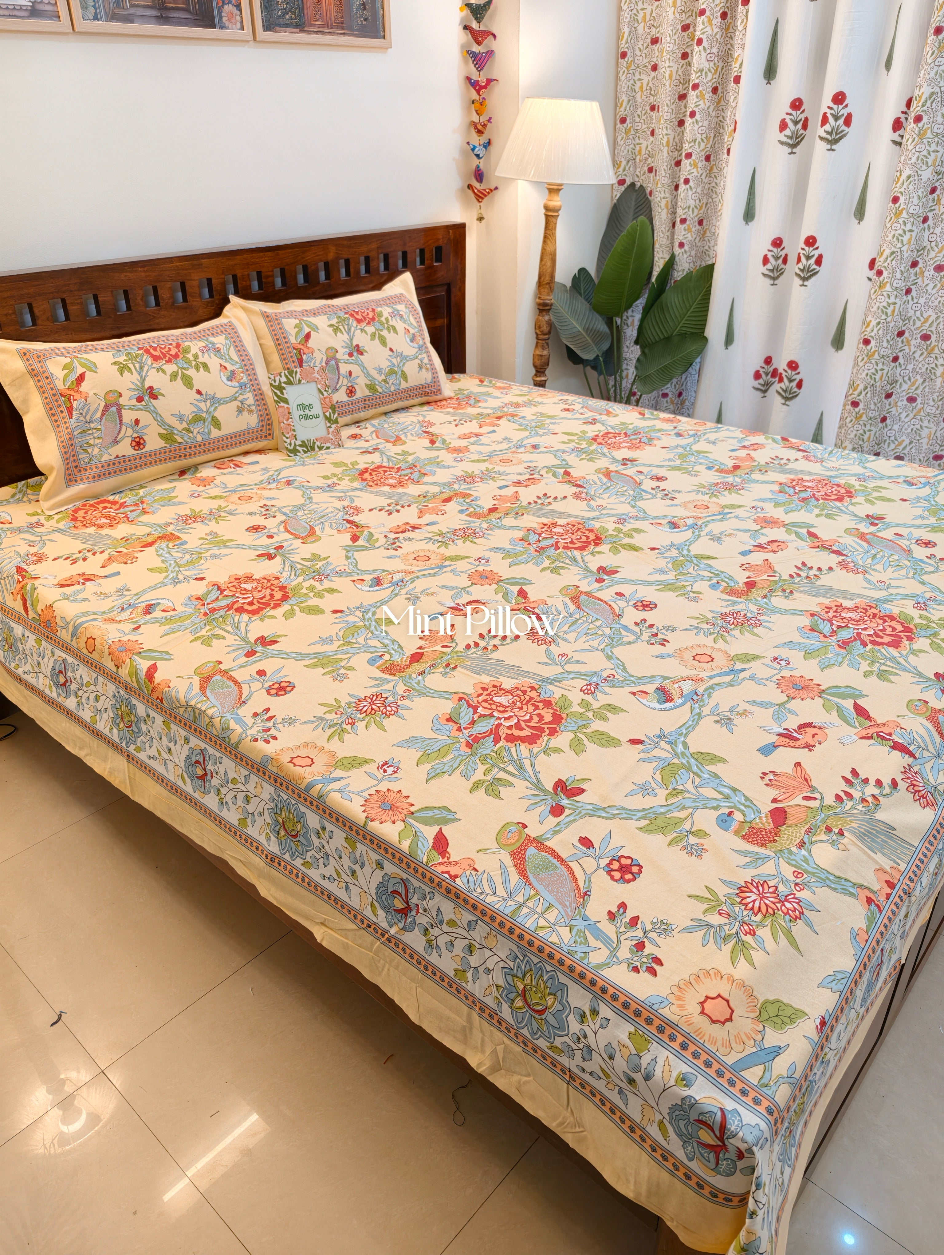 King/Queen Size Regular Bedsheet