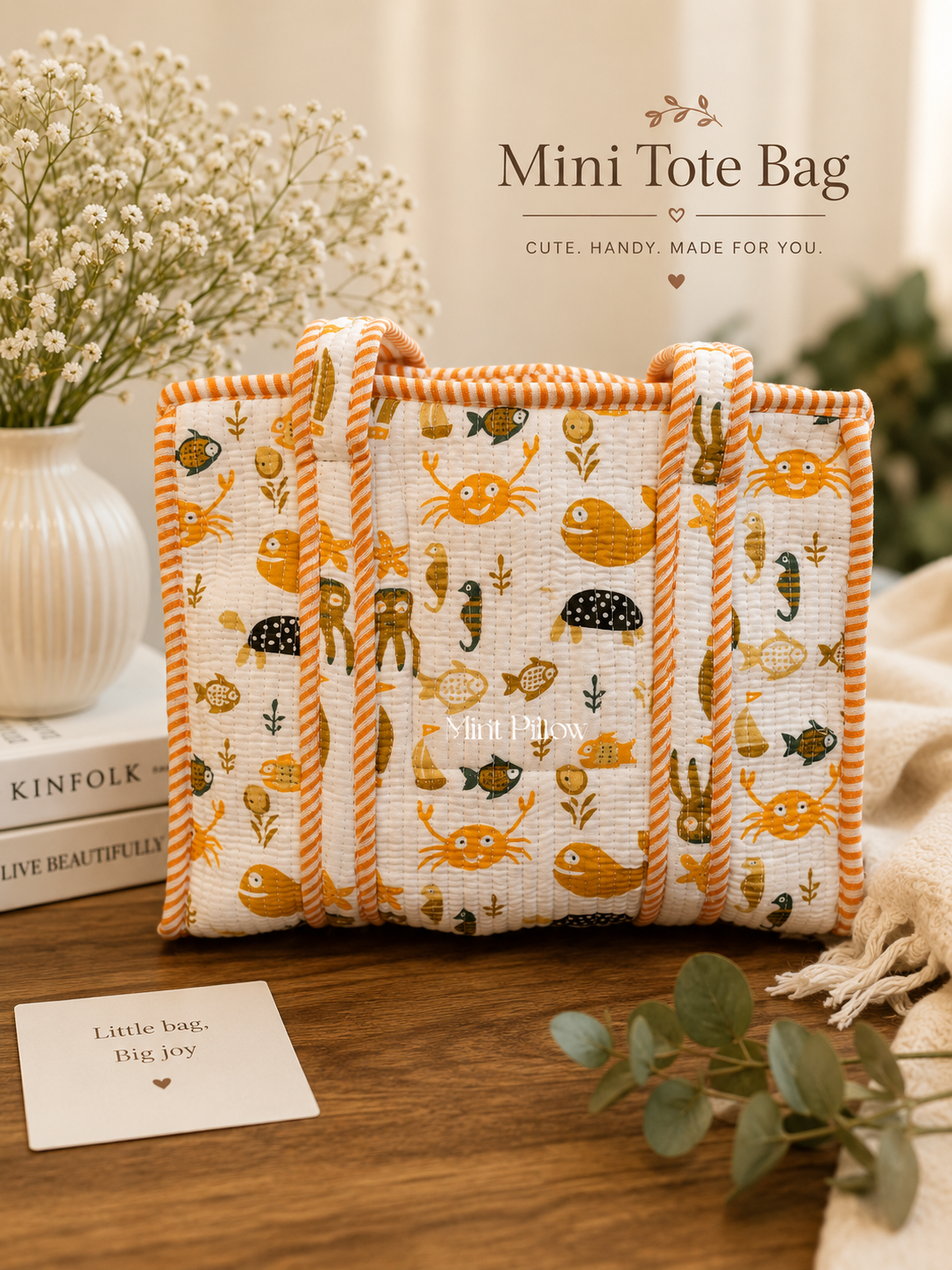 Mini Tote Bag