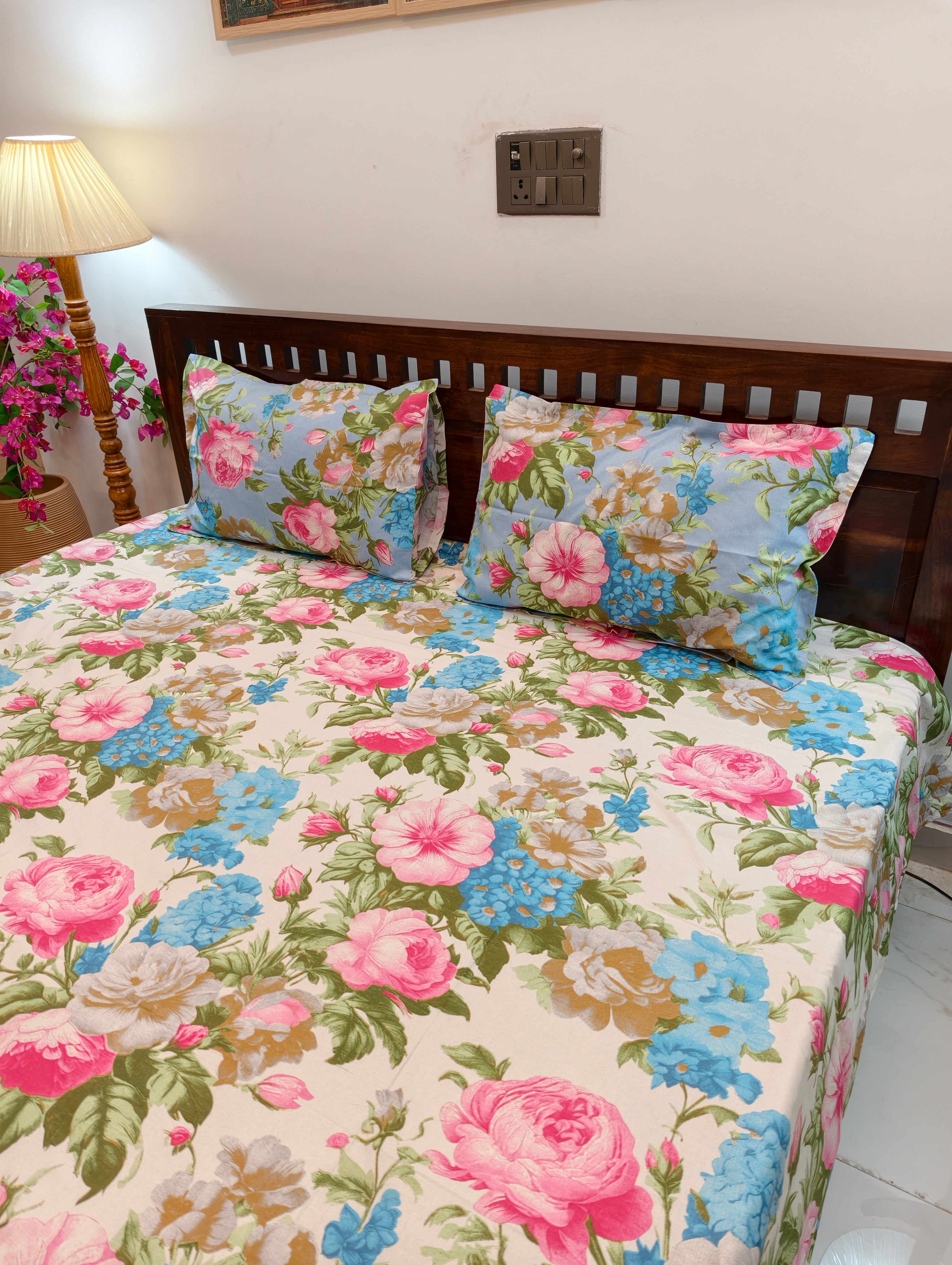 King/Queen Size Regular Bedsheet