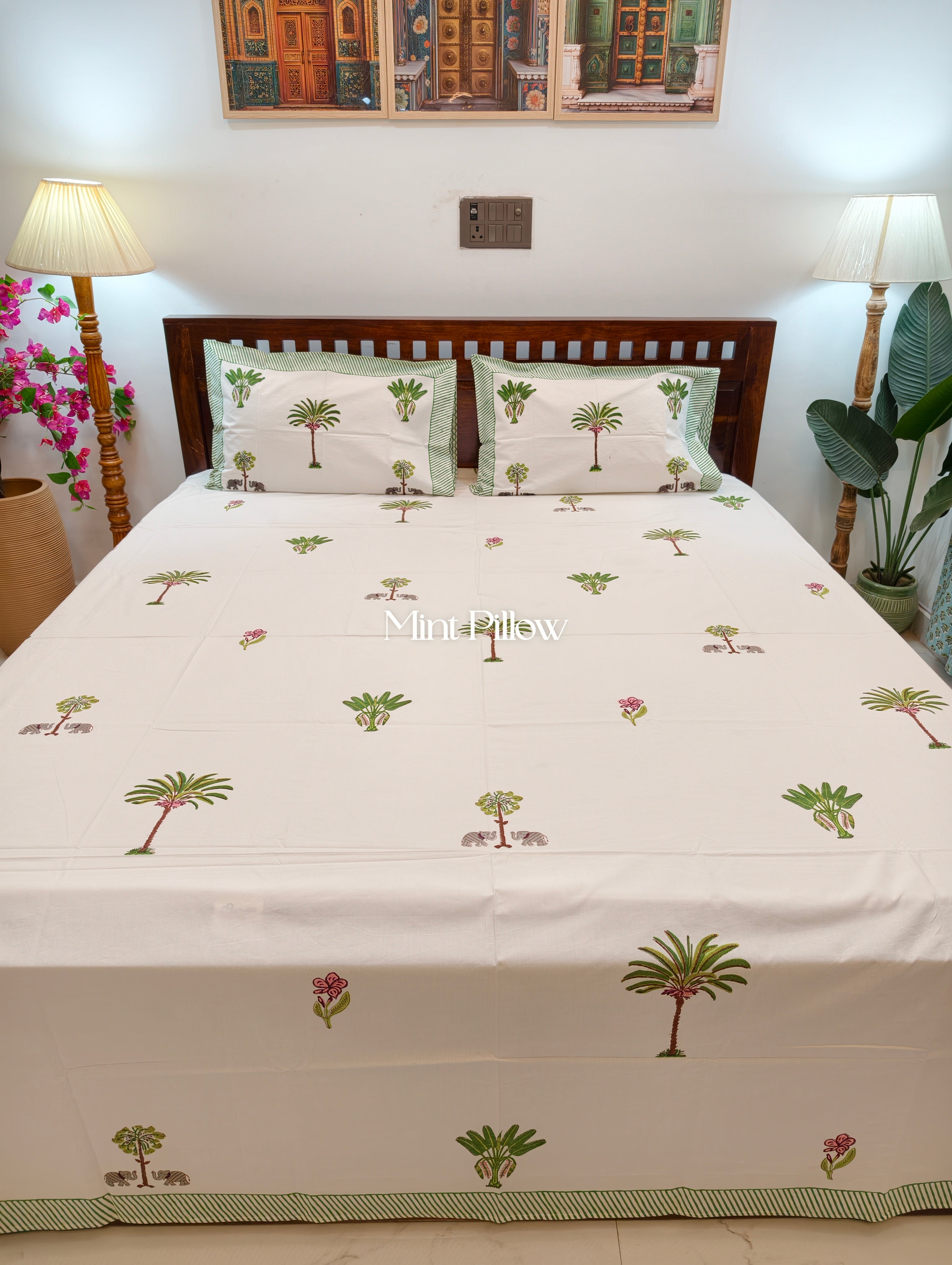 King/Queen Size Premium Bedsheet